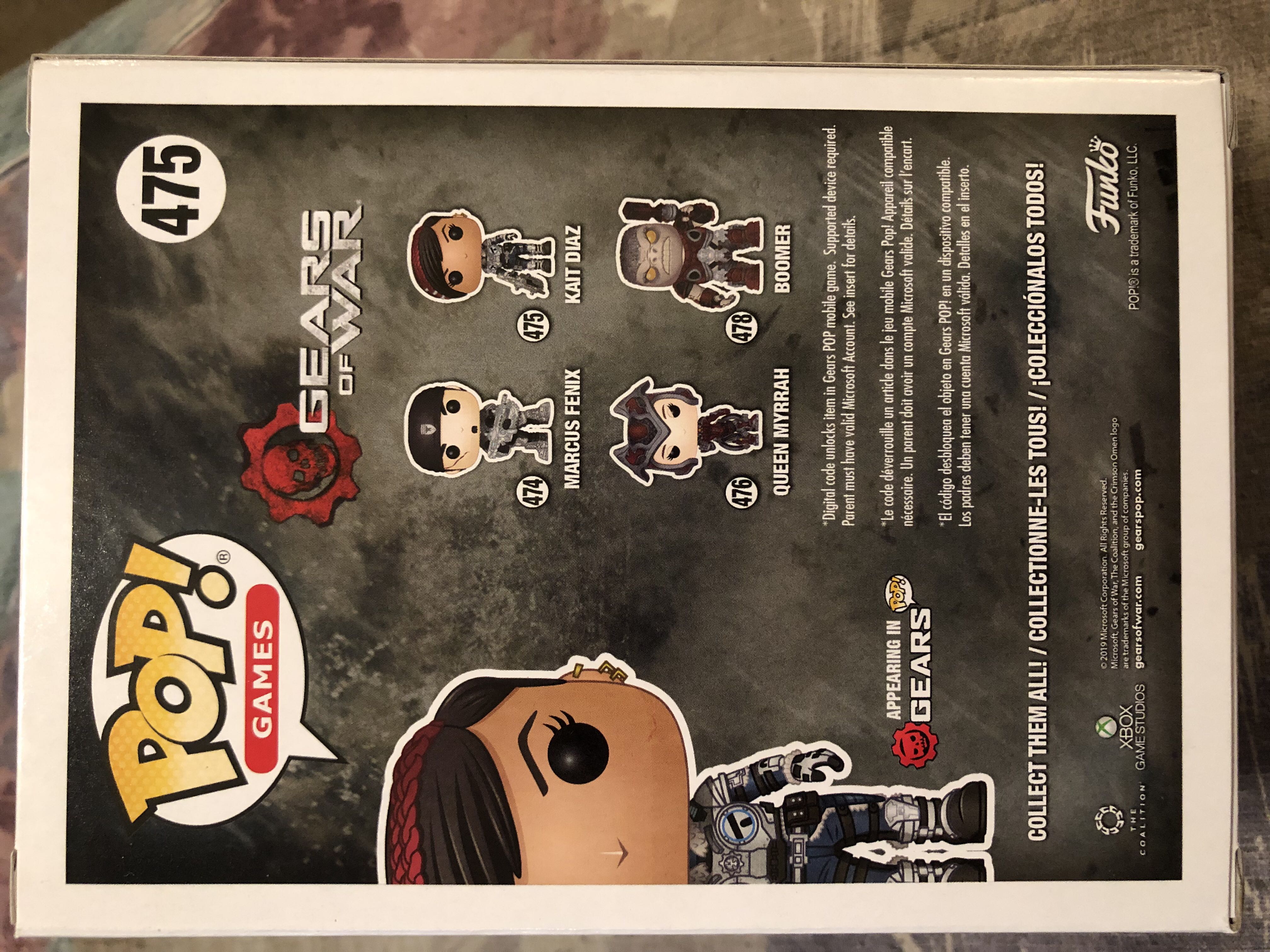 Kait Diaz - Gears of War vinyl figure collectible [Barcode 889698374279] - Main Image 2