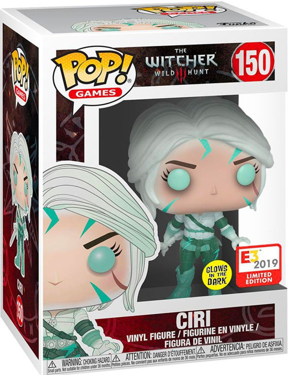 Ciri - Witcher vinyl figure collectible [Barcode 889698410076] - Main Image 2