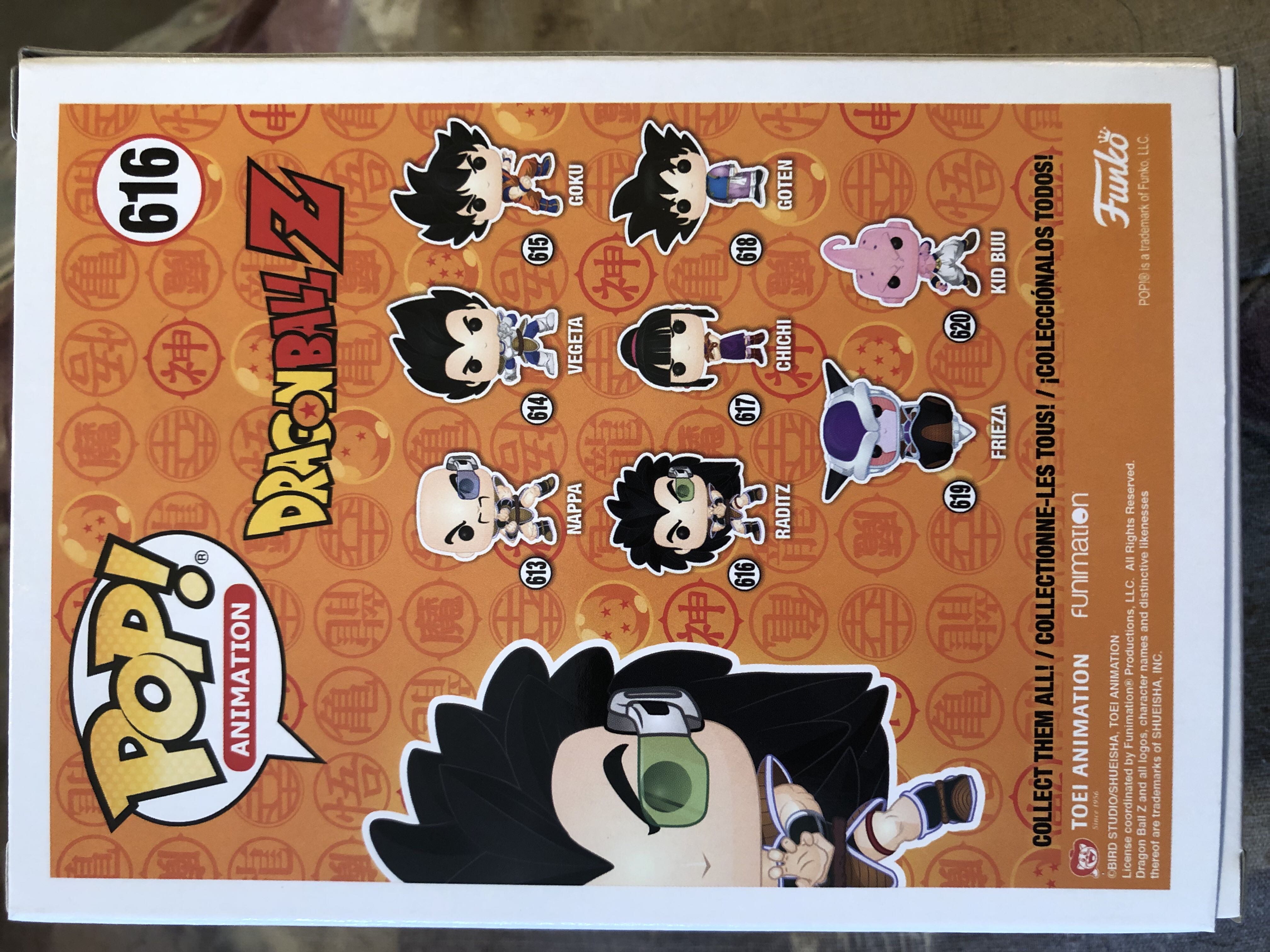 Raditz - Dragon Ball Z vinyl figure collectible [Barcode 889698396998] - Main Image 2