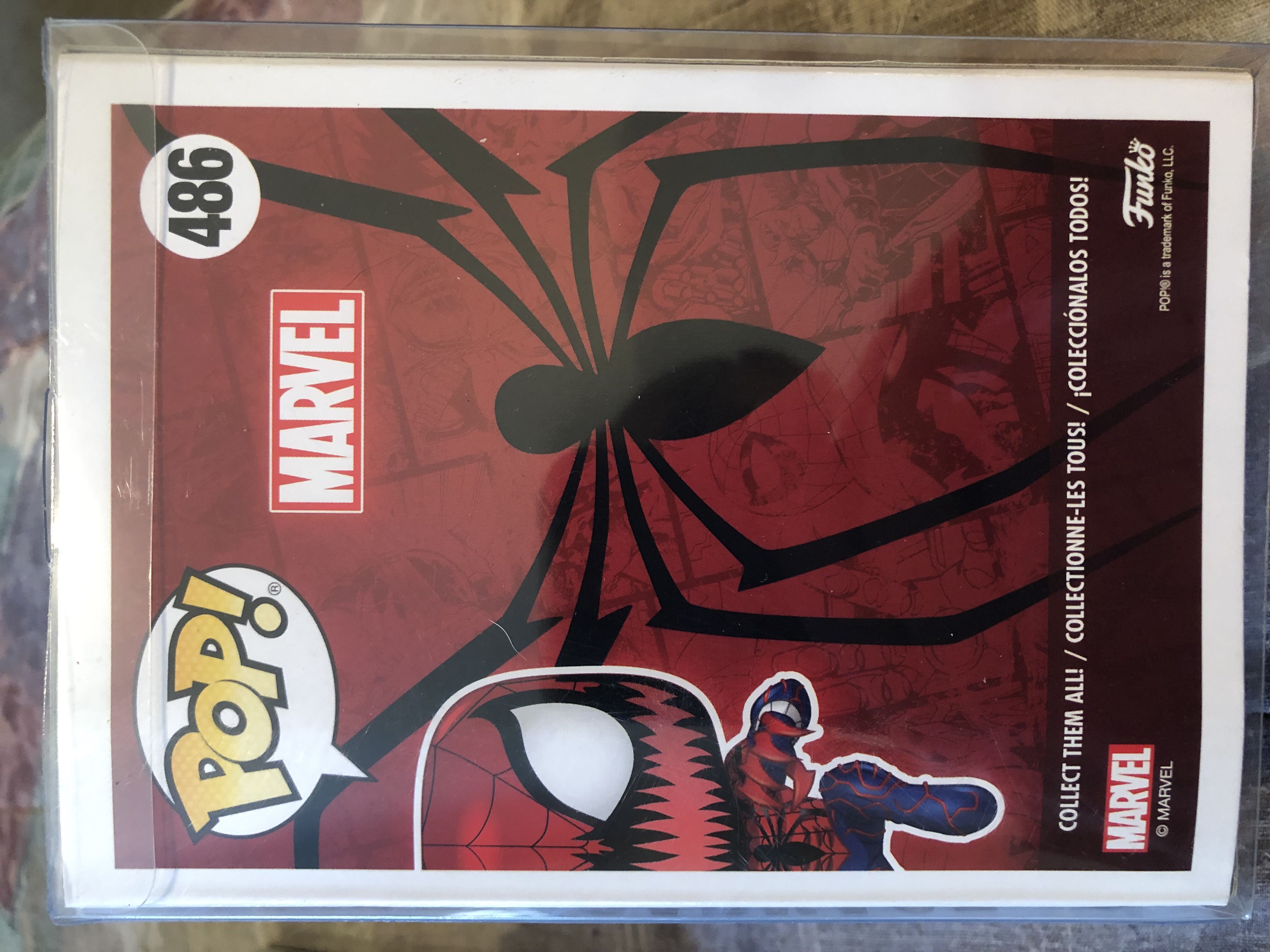 Spider-Carnage Pop! 486 - Spider-Man vinyl figure collectible [Barcode 889698391894] - Main Image 2