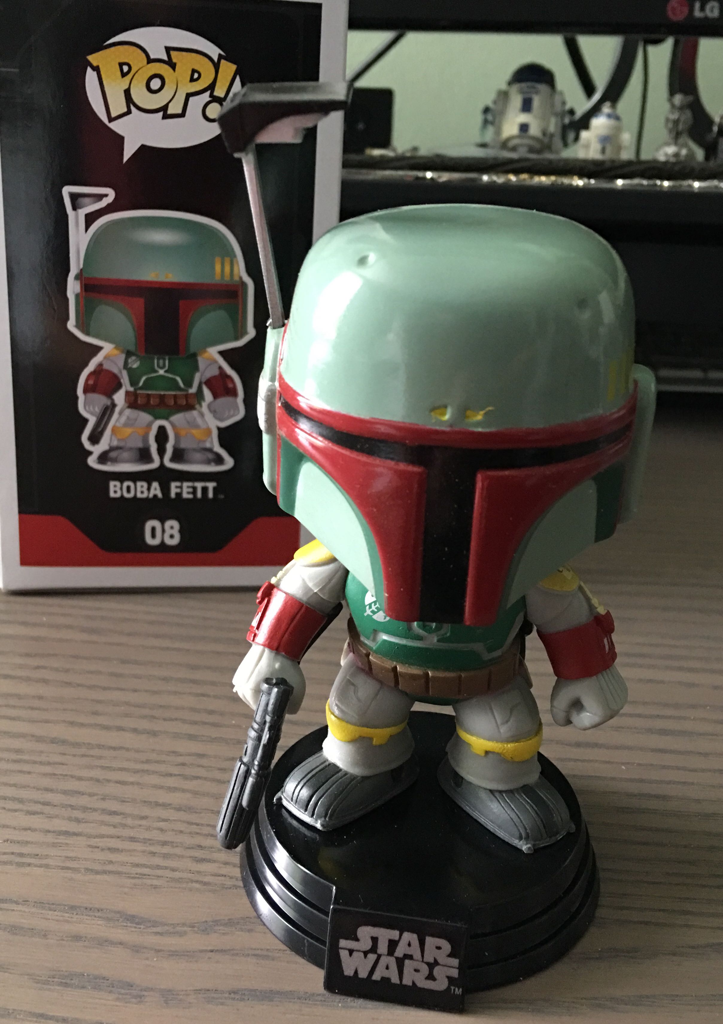 Boba Fett - Star Wars vinyl figure collectible [Barcode 830395023861] - Main Image 2