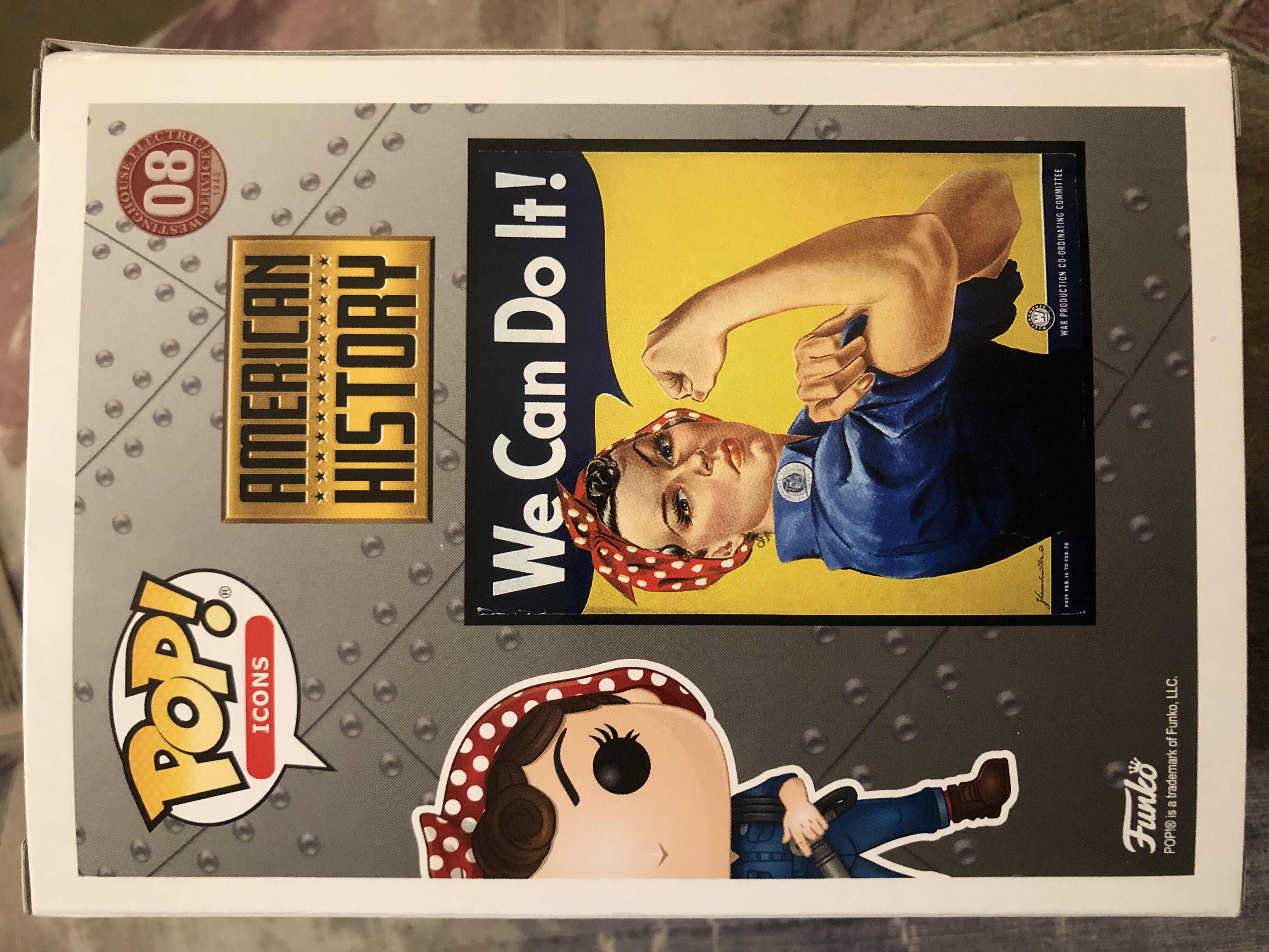 Rosie the Riveter - American History vinyl figure collectible [Barcode 889698417129] - Main Image 2
