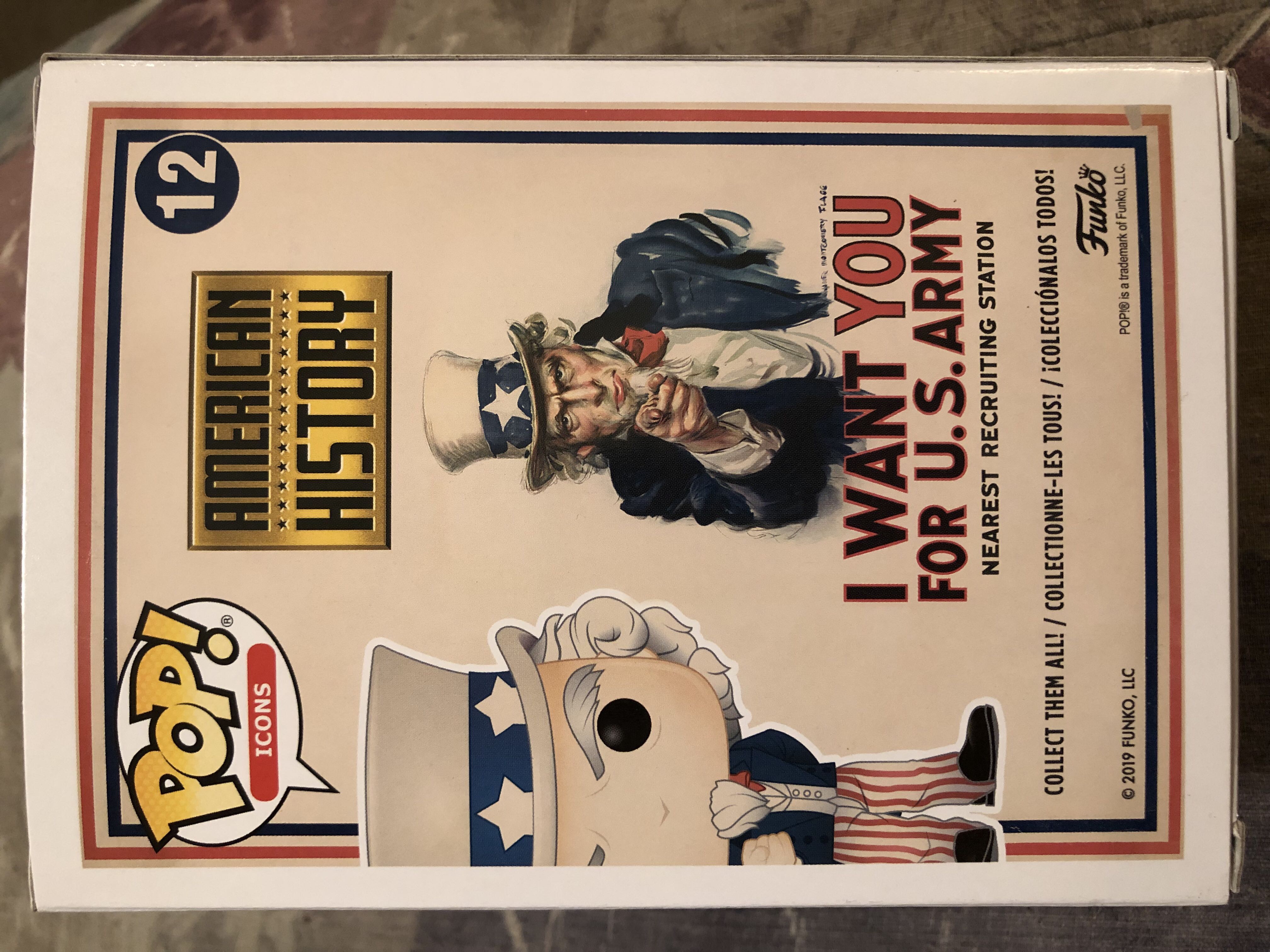 Uncle Sam - American History vinyl figure collectible [Barcode 889698417136] - Main Image 2