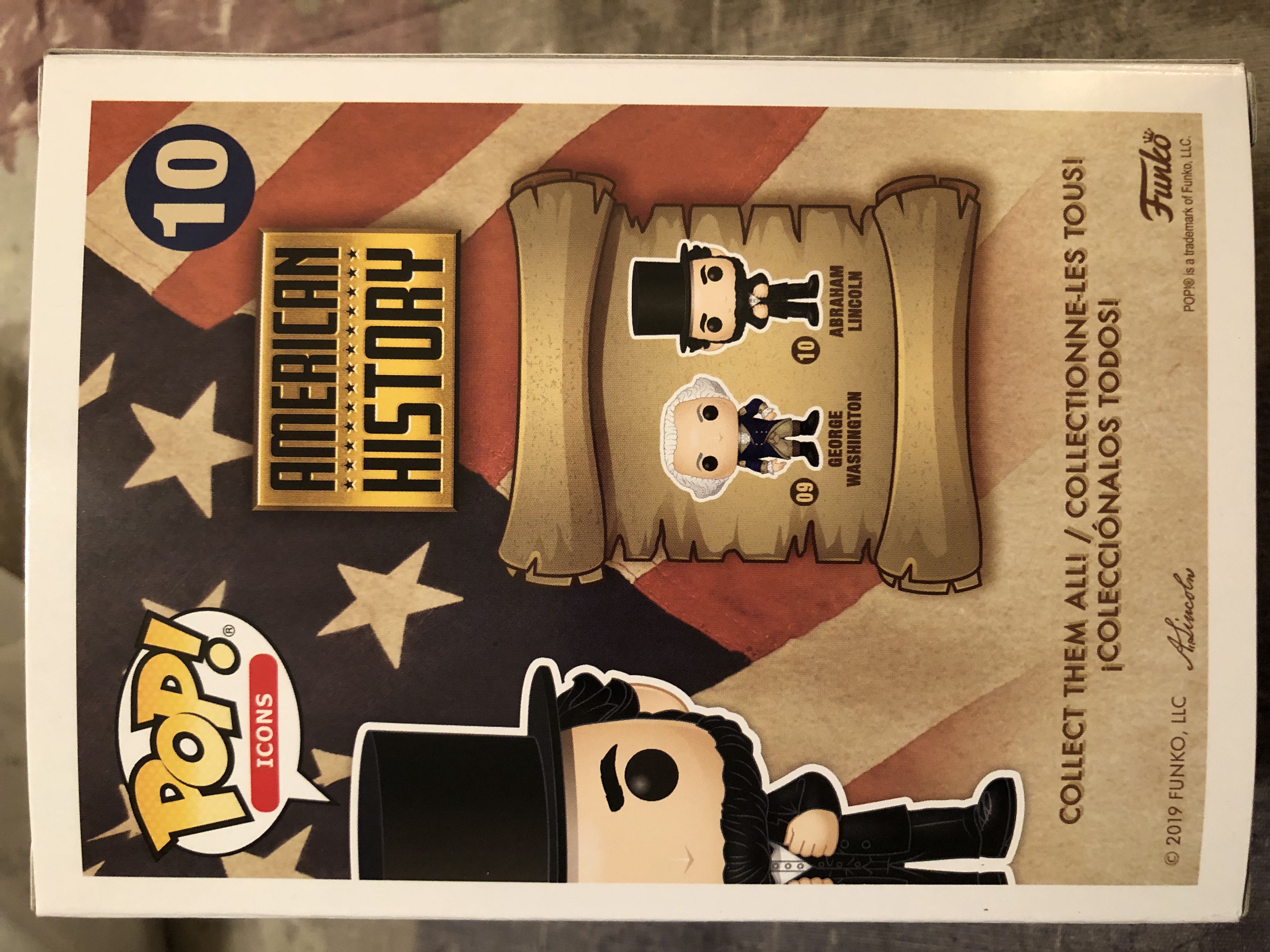 Abraham Lincoln - American History vinyl figure collectible [Barcode 889698417105] - Main Image 2