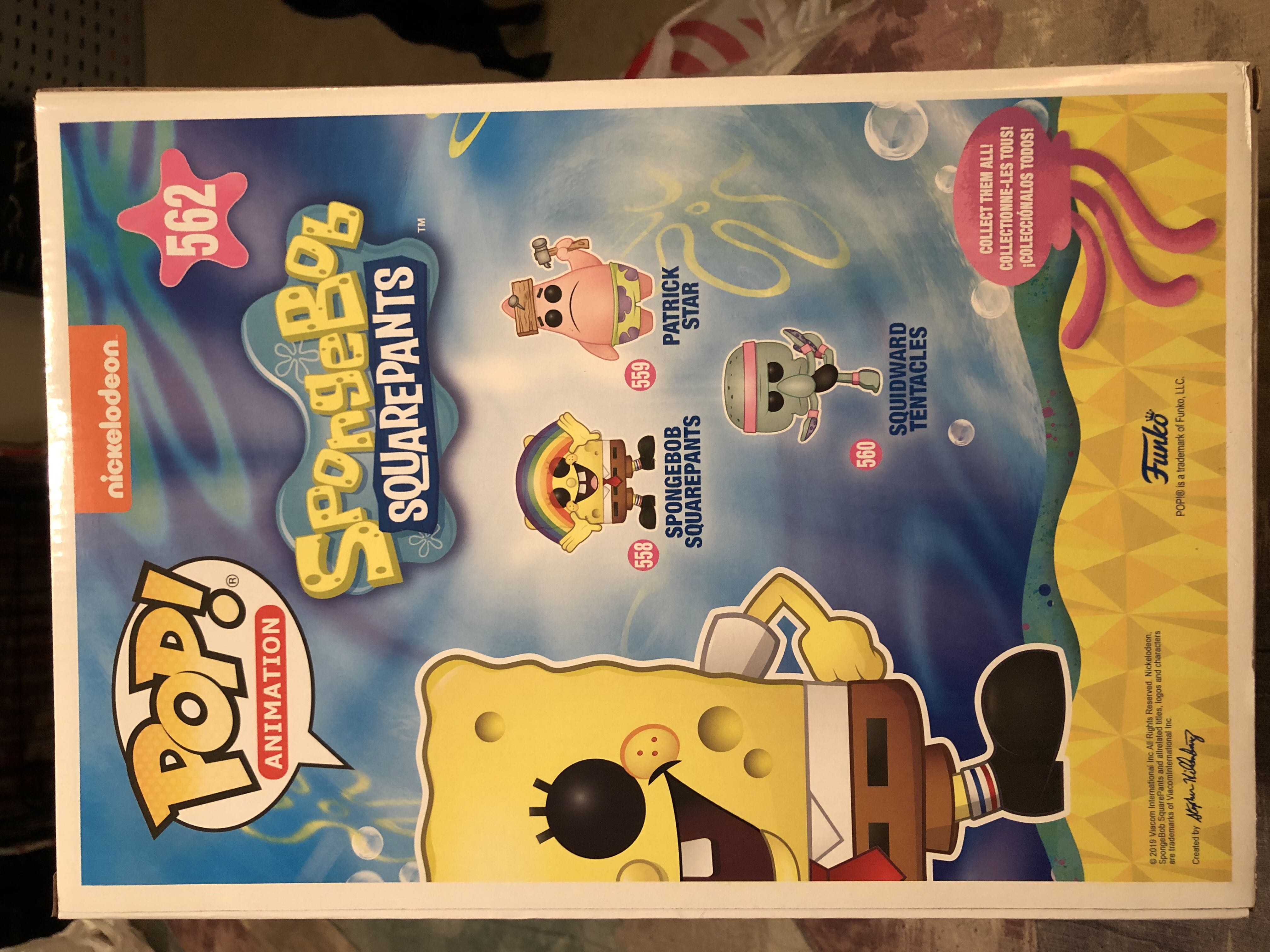 SpongeBob SquarePants (10 inch) - SpongeBob SquarePants vinyl figure collectible [Barcode 889698395809] - Main Image 2