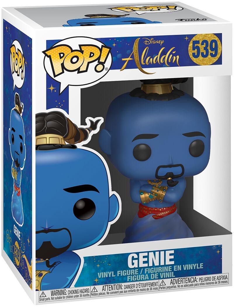 Aladdin Live: Genie - Aladdin vinyl figure collectible [Barcode 889698370264] - Main Image 3