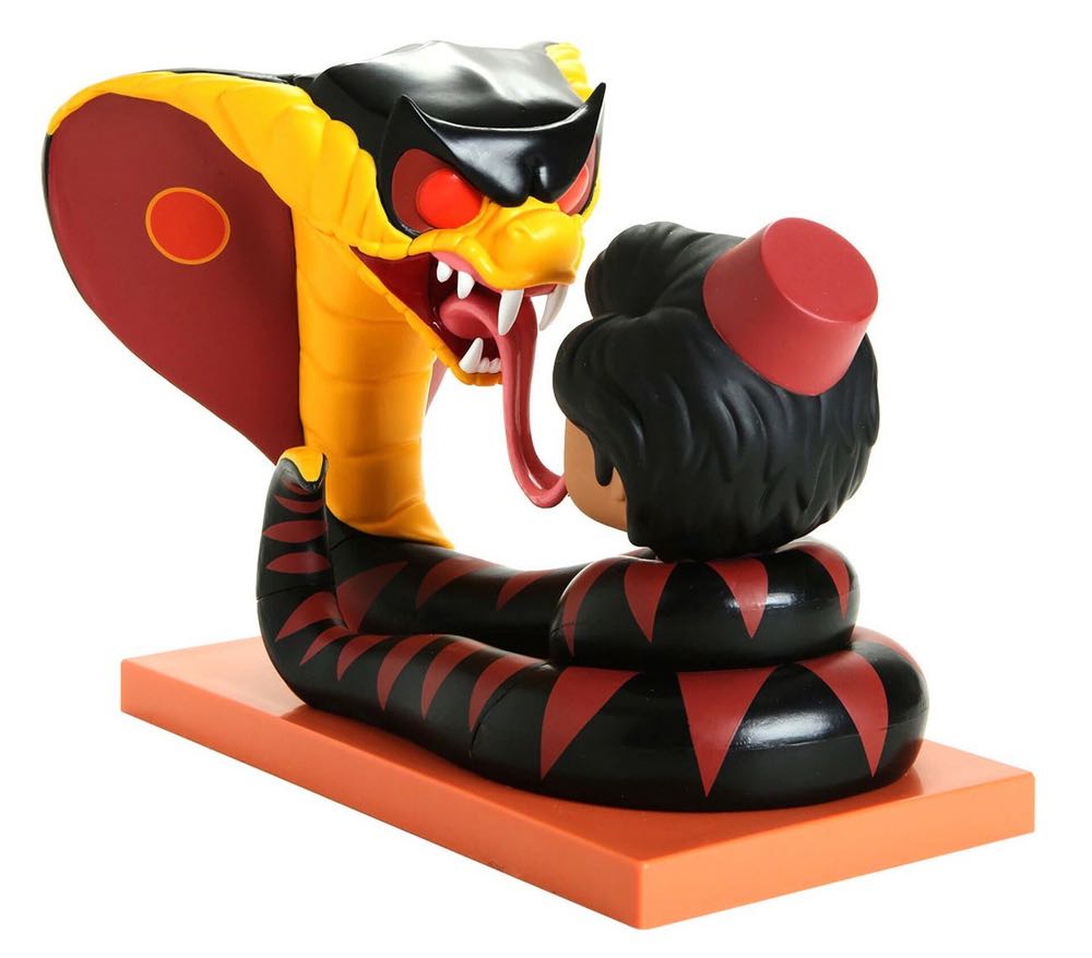 Funko Pop! Movie Moments Disney Aladdin: Jafar as the Serpent # 554 - Aladdin vinyl figure collectible [Barcode 889698379458] - Main Image 4