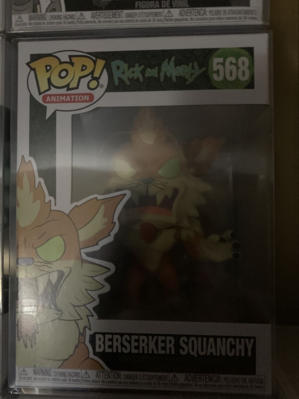 RICK & MORTY Berserker Squanchy 568 - Rick & Morty vinyl figure collectible [Barcode 889698402514] - Main Image 4