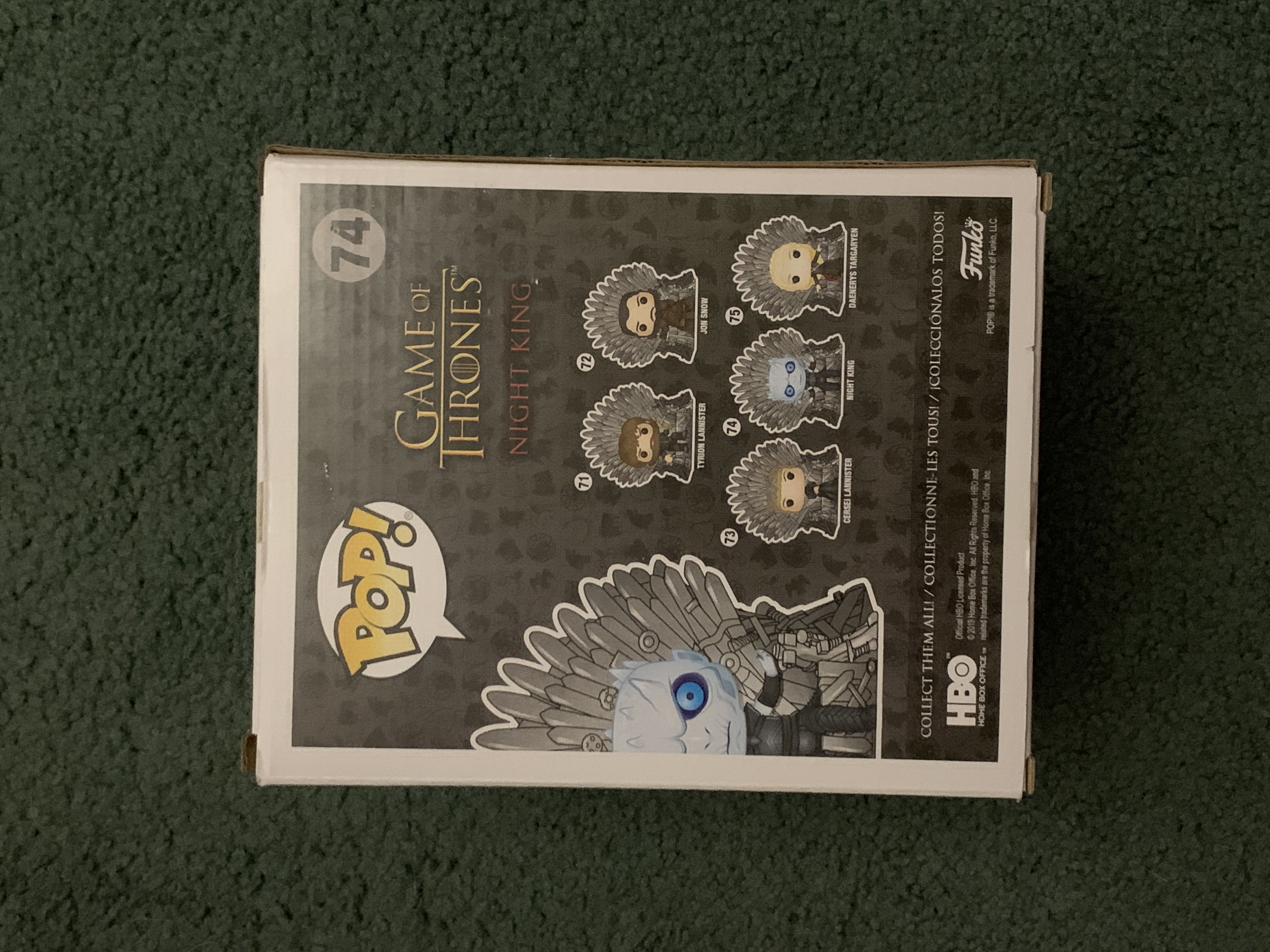 Night King On The Iron Throne - Game of Thrones vinyl figure collectible [Barcode 11692541] - Main Image 2