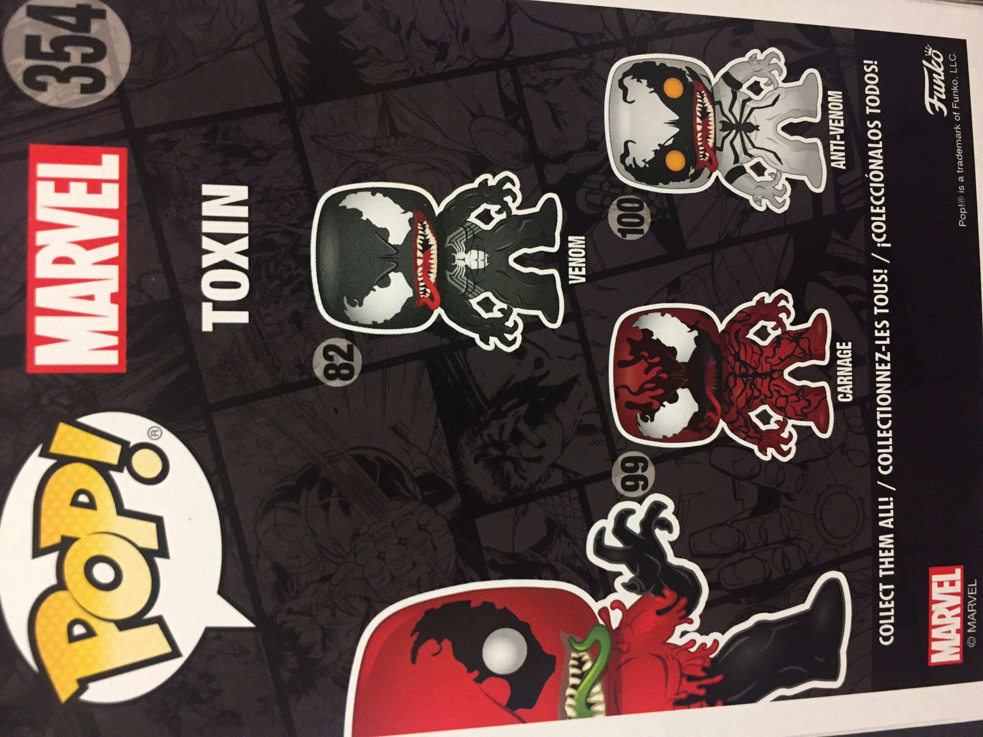 Toxin - Marvel Universe vinyl figure collectible [Barcode 849803050603] - Main Image 2