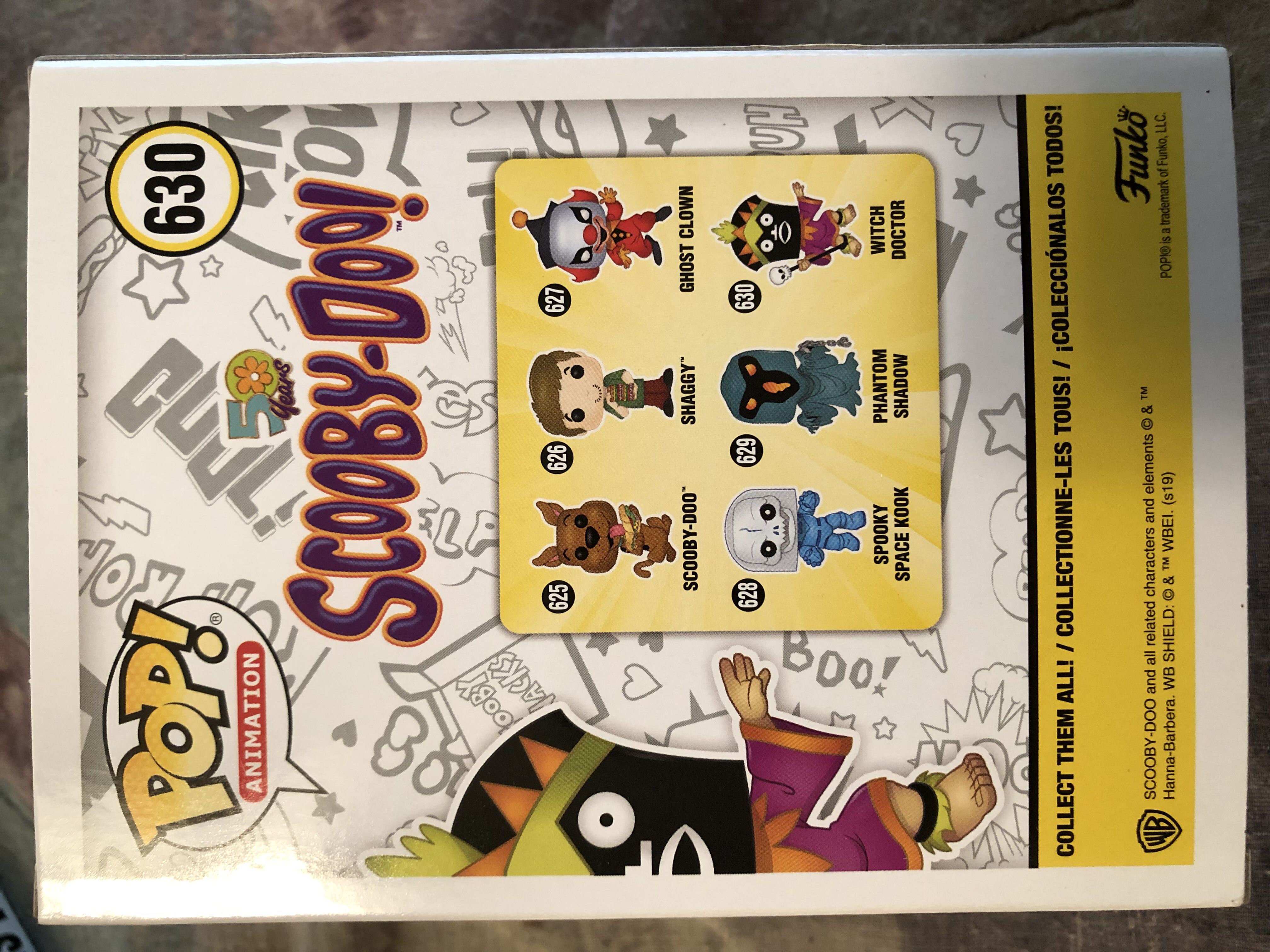 Witch Doctor - Scooby-Doo vinyl figure collectible [Barcode 889698399487] - Main Image 2