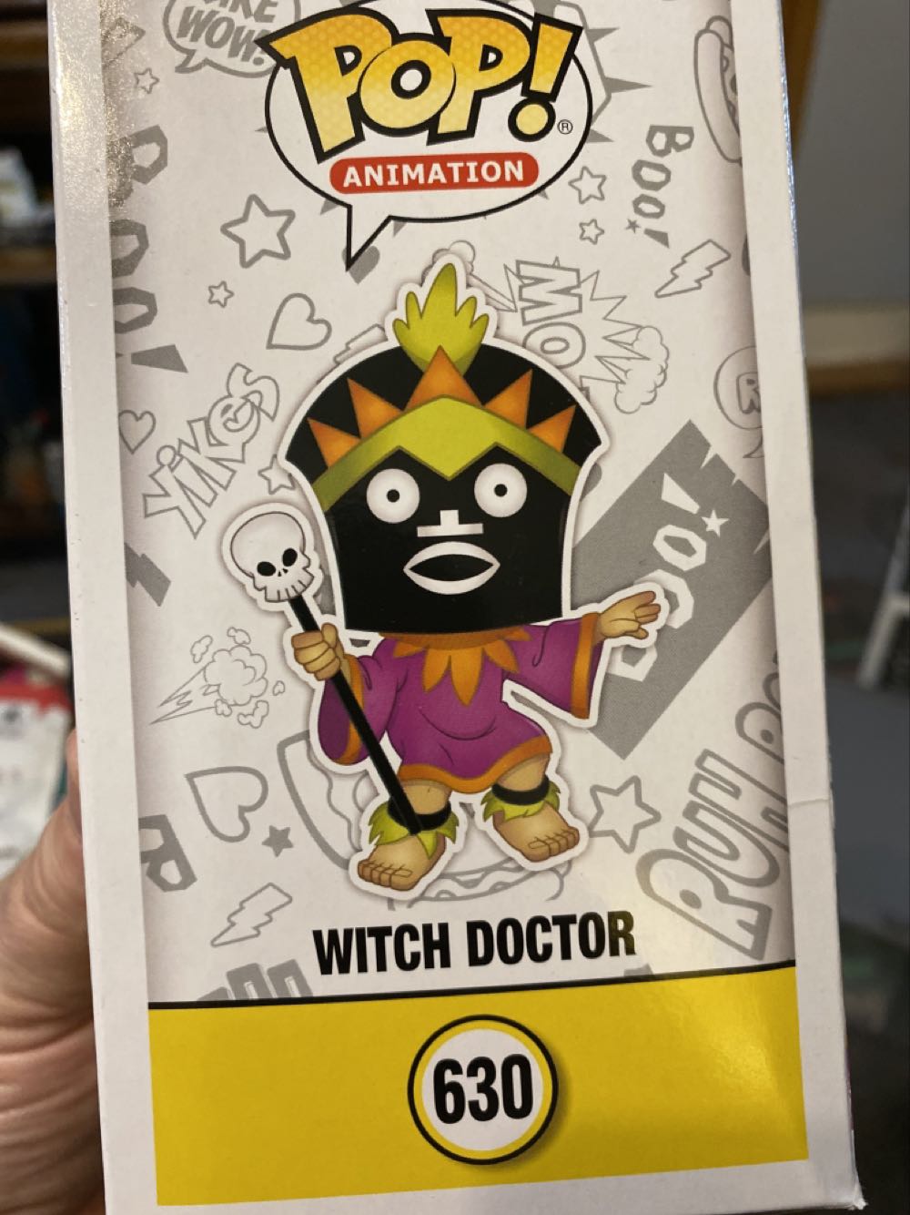 Witch Doctor - Scooby-Doo vinyl figure collectible [Barcode 889698399487] - Main Image 3