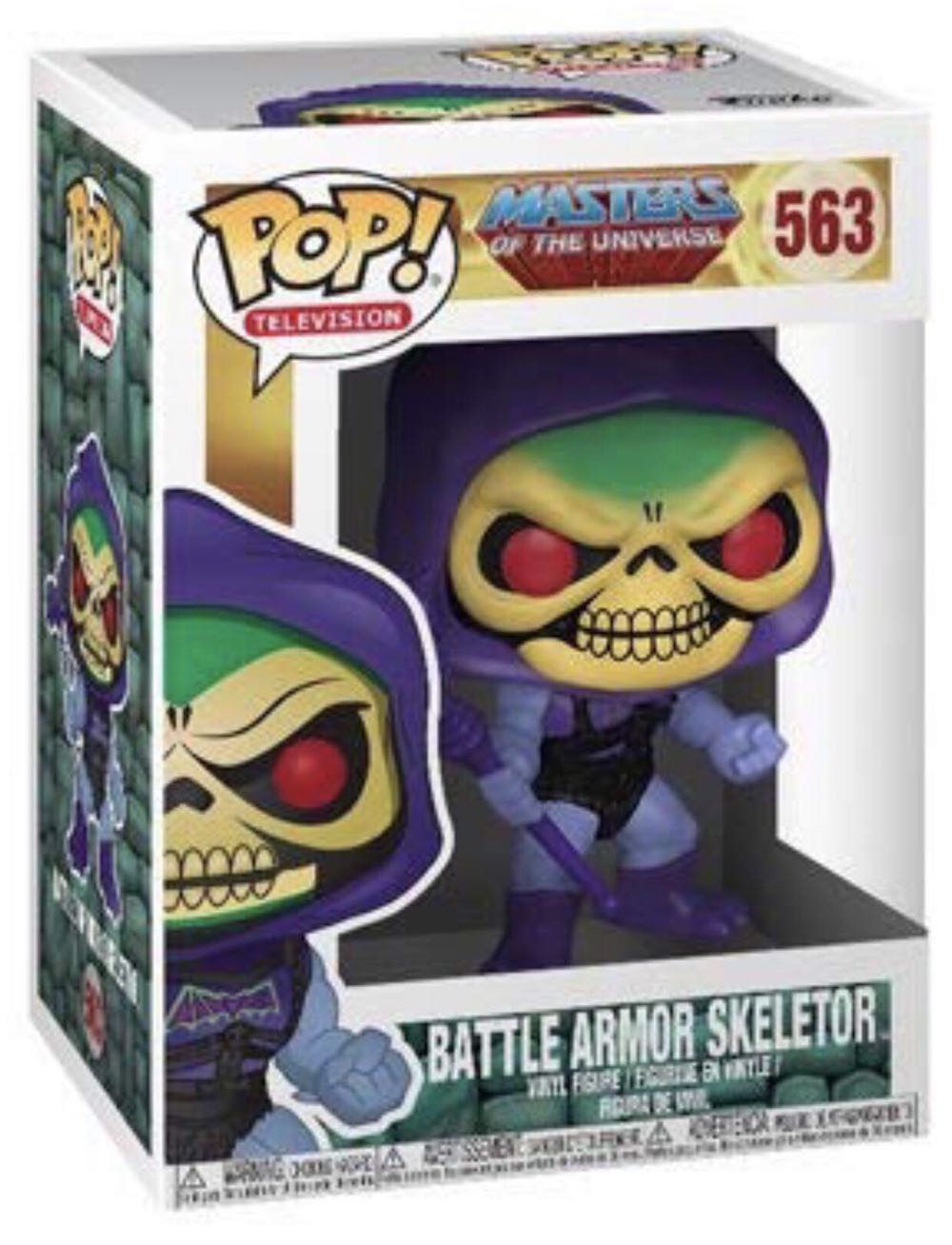 Masters Of The Universe Battle Armor Skeletor Metallic - Masters of the Universe vinyl figure collectible [Barcode 889698349277] - Main Image 3