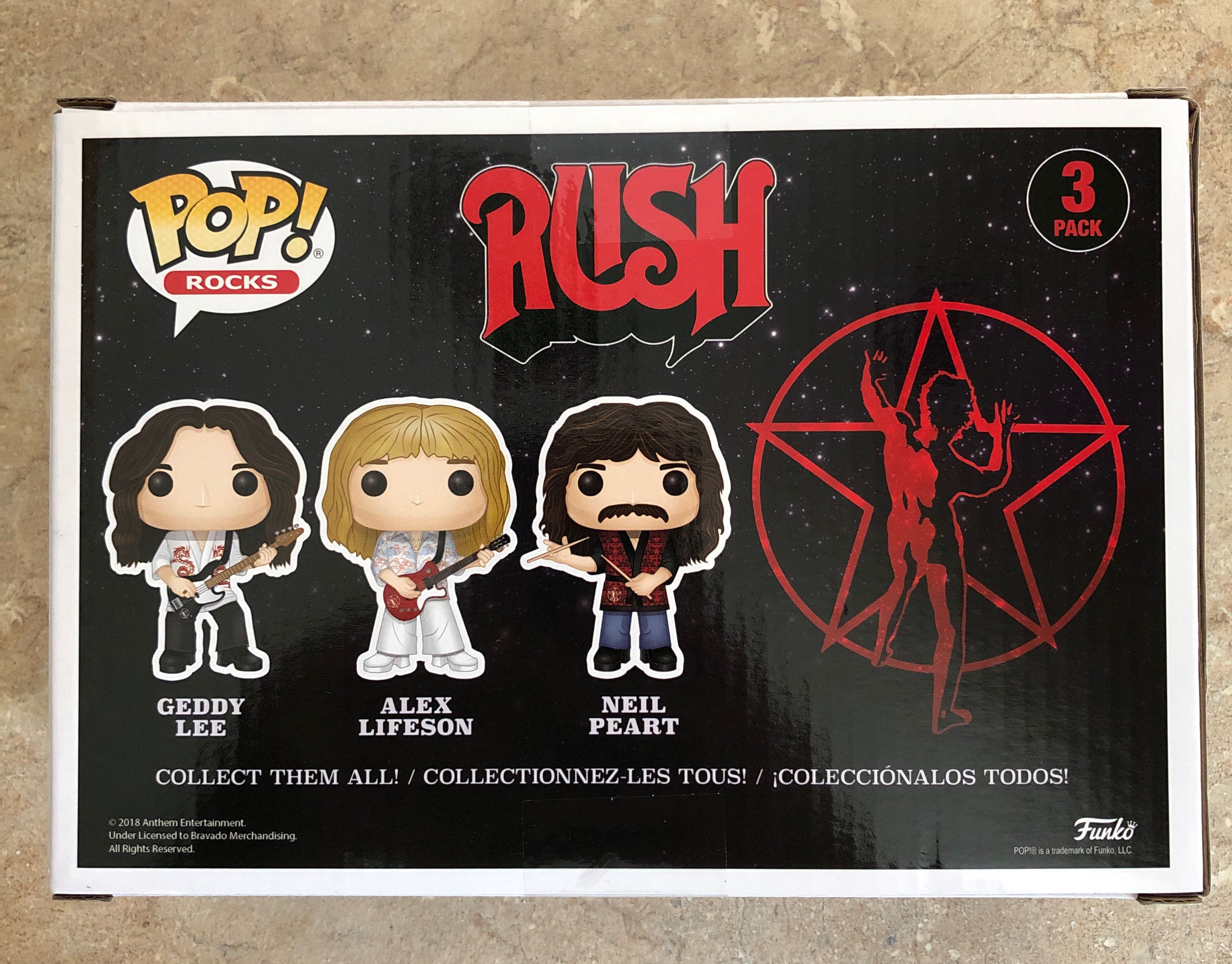 Rush (3-Pack) - Musicians vinyl figure collectible [Barcode 889698326827] - Main Image 2