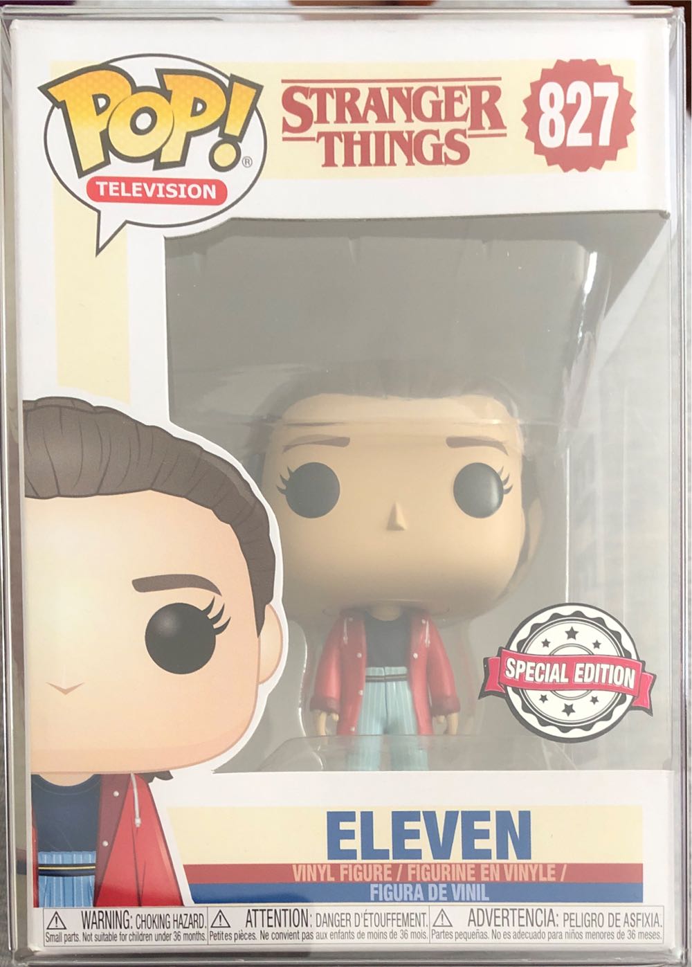 Eleven - Stranger Things vinyl figure collectible [Barcode 889698385374] - Main Image 2