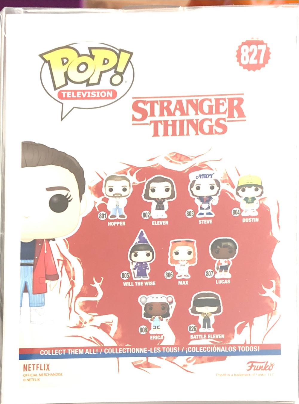 Eleven - Stranger Things vinyl figure collectible [Barcode 889698385374] - Main Image 4