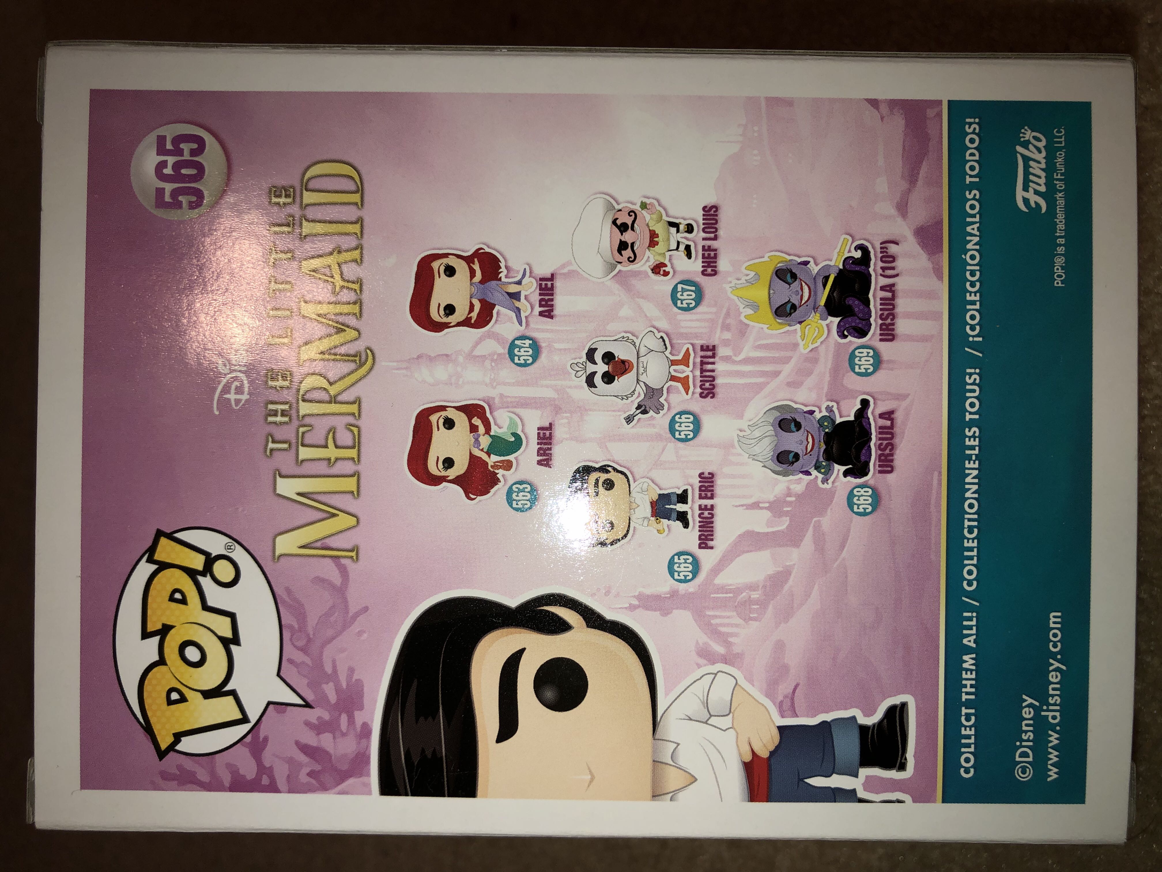 Prince Eric - The Little Mermaid vinyl figure collectible [Barcode 889698401067] - Main Image 2