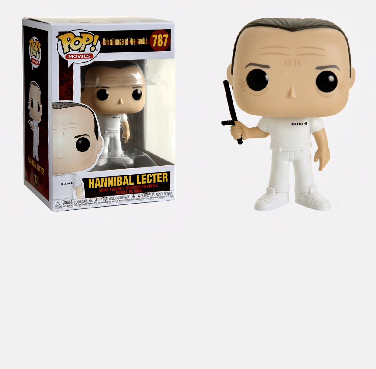 Hannibal Lecter - The Silence of the Lambs vinyl figure collectible [Barcode 889698419659] - Main Image 2