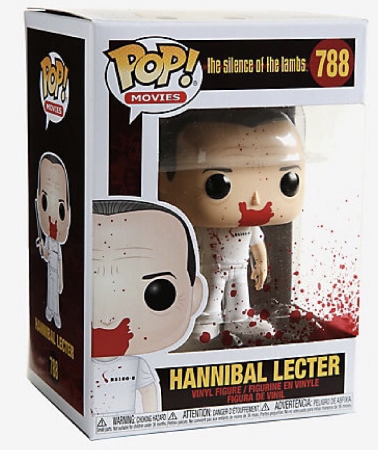 Hannibal Lecter - 788 - The Silence Of The Lambs - Funko Pop Movies - The Silence of the Lambs vinyl figure collectible [Barcode 889698419666] - Main Image 3