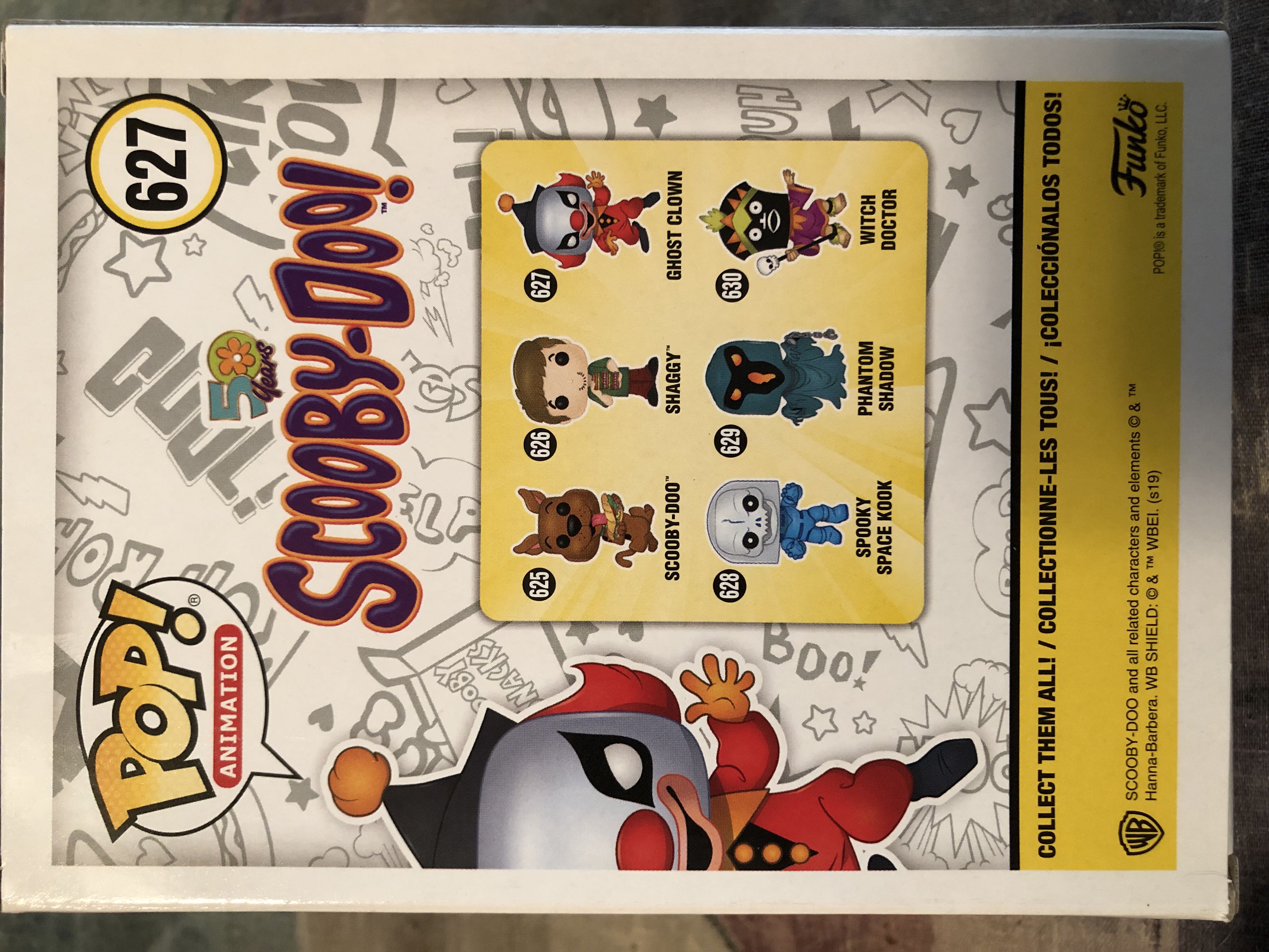 Ghost Clown - Scooby-Doo vinyl figure collectible [Barcode 889698399531] - Main Image 2