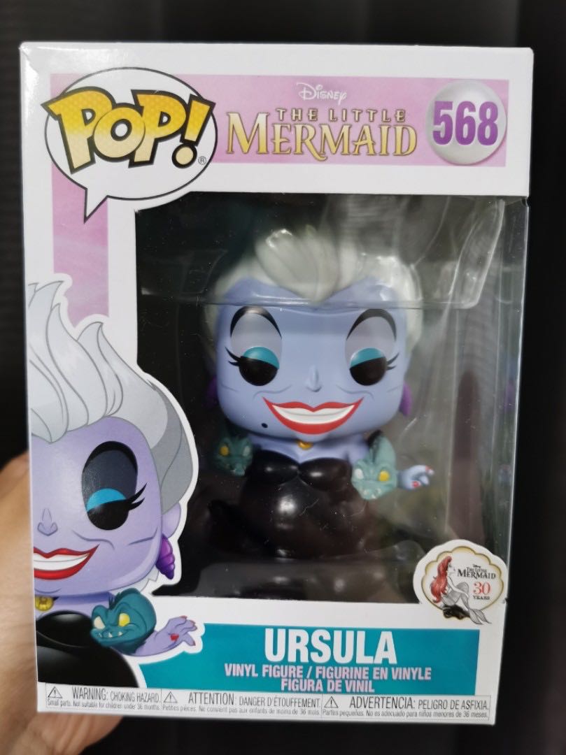 Ursula W/ Eels - The Little Mermaid vinyl figure collectible [Barcode 889698401036] - Main Image 4