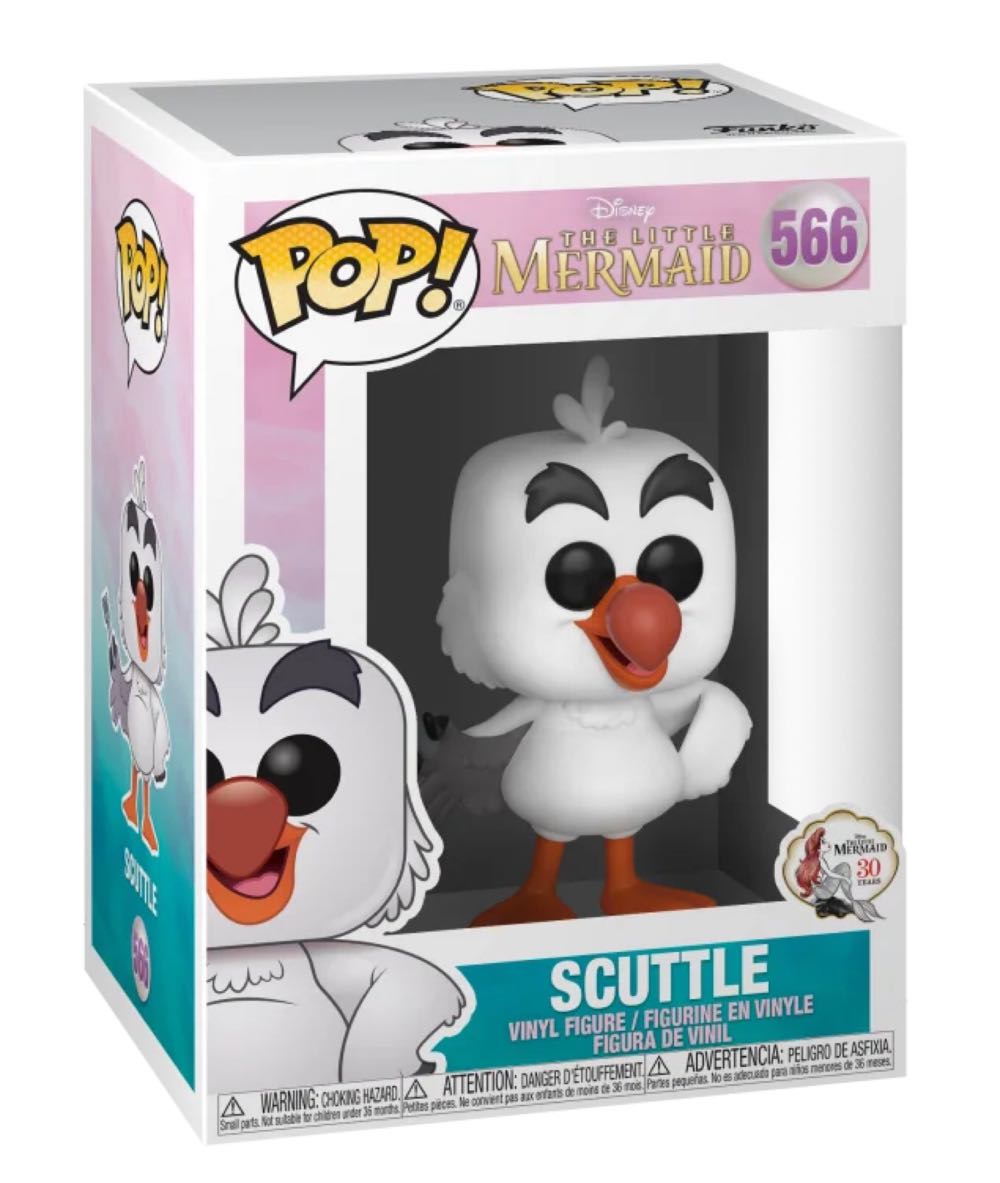 Scuttle - Little Mermaid - The Little Mermaid vinyl figure collectible [Barcode 889698401050] - Main Image 3