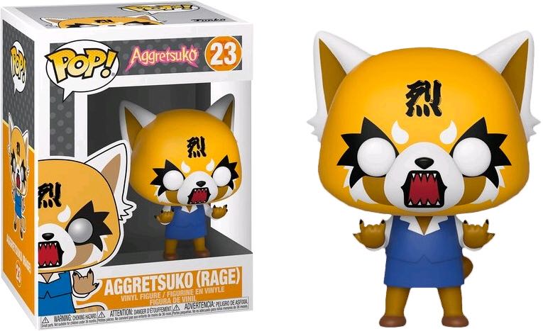 Aggretsuko Rage - Sanrio vinyl figure collectible [Barcode 889698376006] - Main Image 3