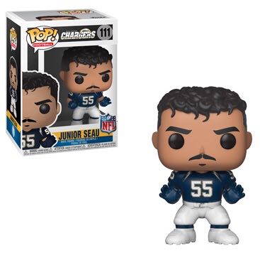 Junior Seau - NFL vinyl figure collectible [Barcode 889698332958] - Main Image 2