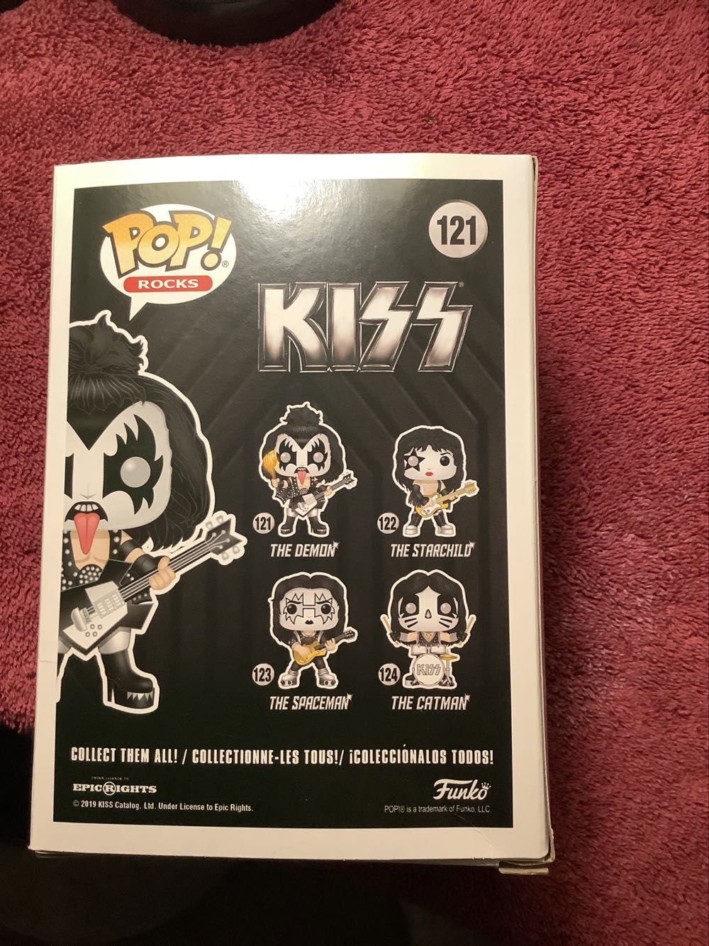 KISS Demon - Kiss vinyl figure collectible [Barcode 11776308] - Main Image 2