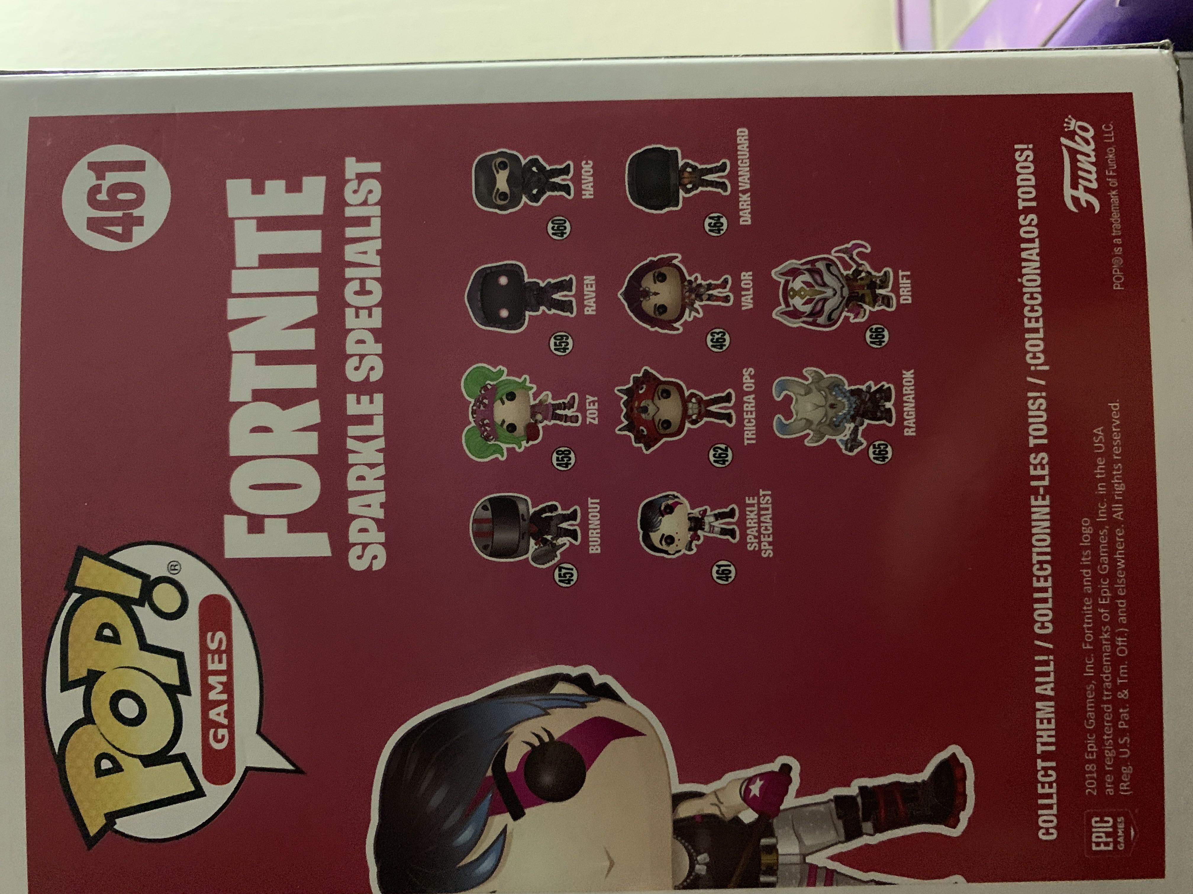 # 461 Sparkle specialist - Fortnite vinyl figure collectible [Barcode 889698360234] - Main Image 2