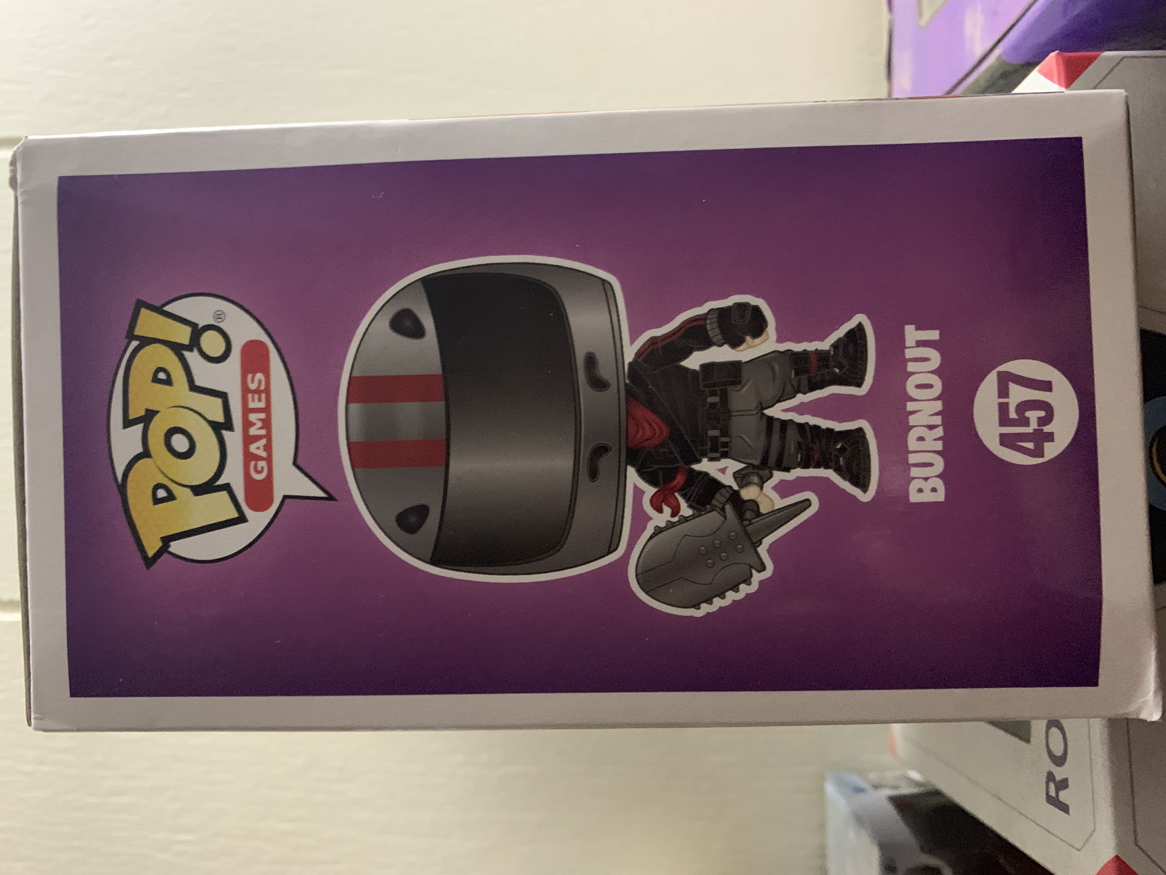 Burnout - Fortnite vinyl figure collectible [Barcode 889698344685] - Main Image 2