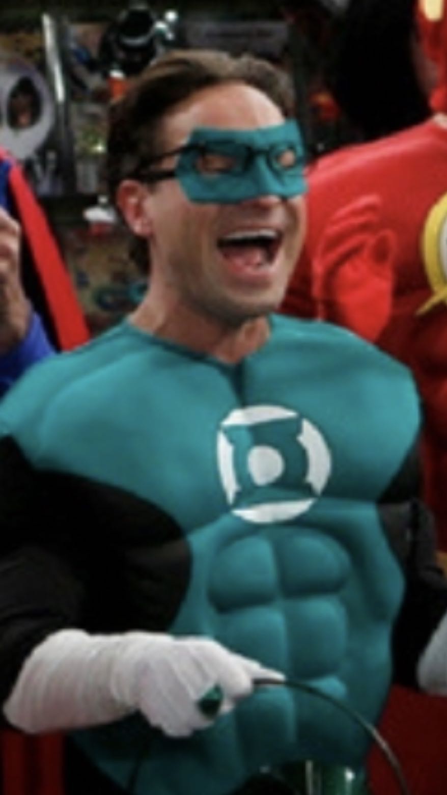 Leonard Hofstadter as Green Lantern - The Big Bang Theory vinyl figure collectible [Barcode 889698417082] - Main Image 4