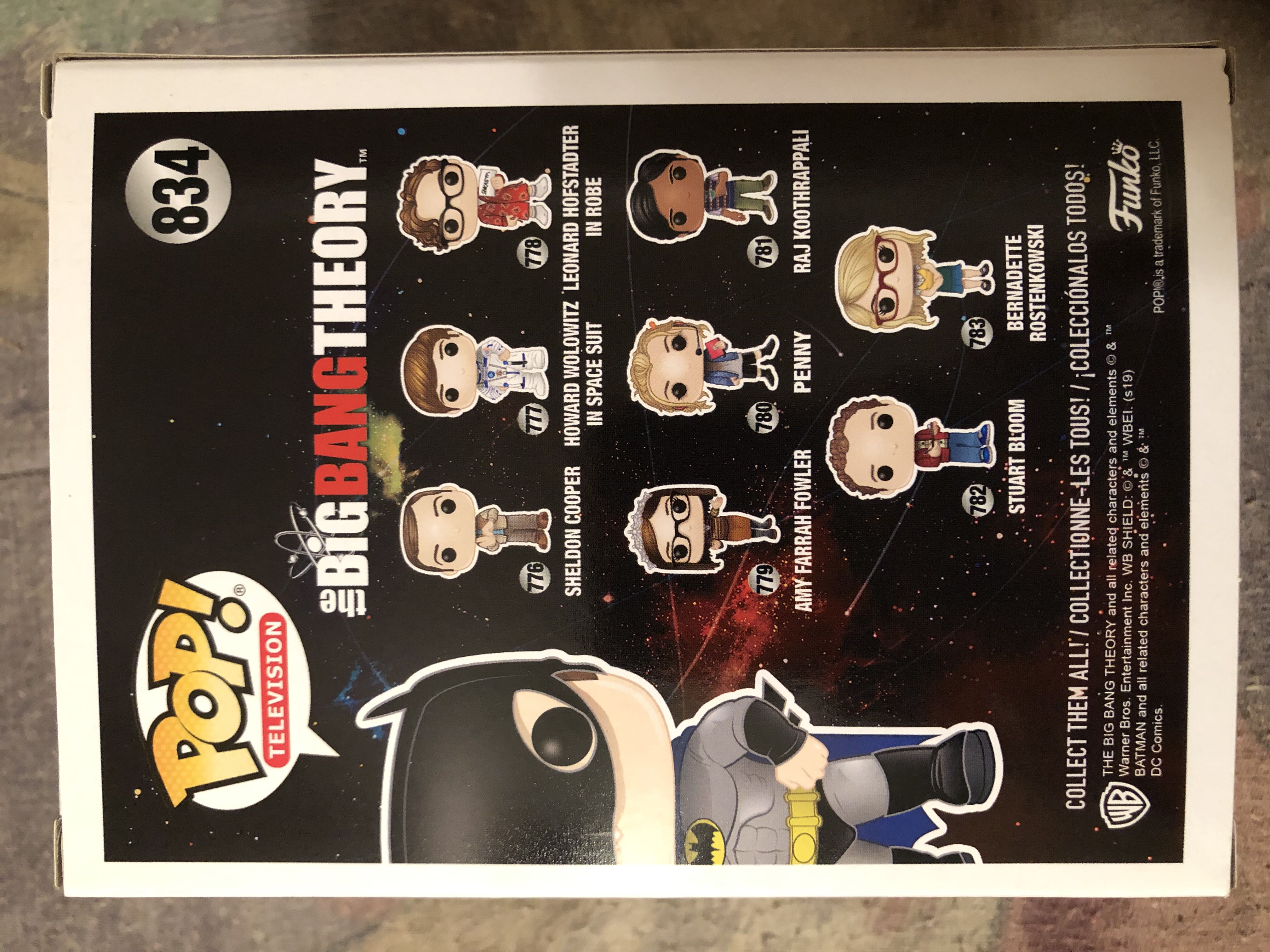 Howard Wolowitz as Batman - The Big Bang Theory vinyl figure collectible [Barcode 889698416993] - Main Image 2