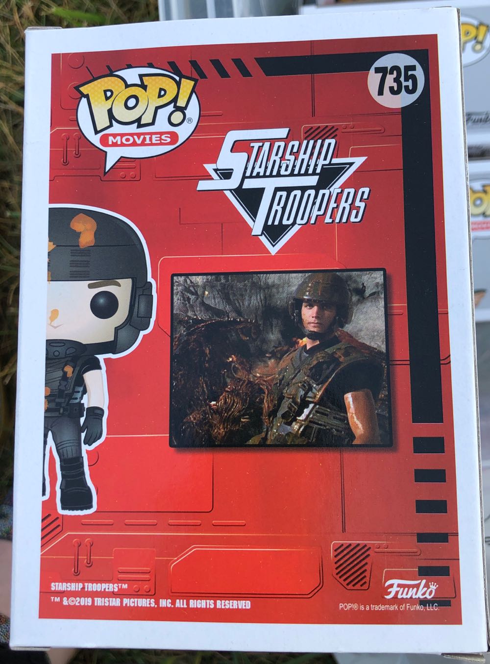 735. Johnny Rico  vinyl figure collectible [Barcode 889698401548] - Main Image 2