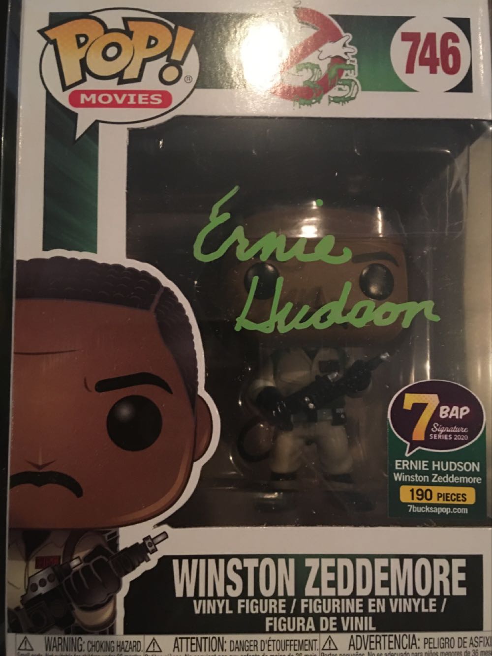 Winston Zeddemore - Ghostbusters vinyl figure collectible [Barcode 11837136] - Main Image 3