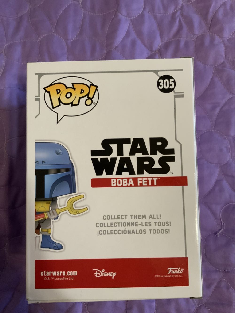 Boba Fett - Star Wars vinyl figure collectible [Barcode 889698408585] - Main Image 3