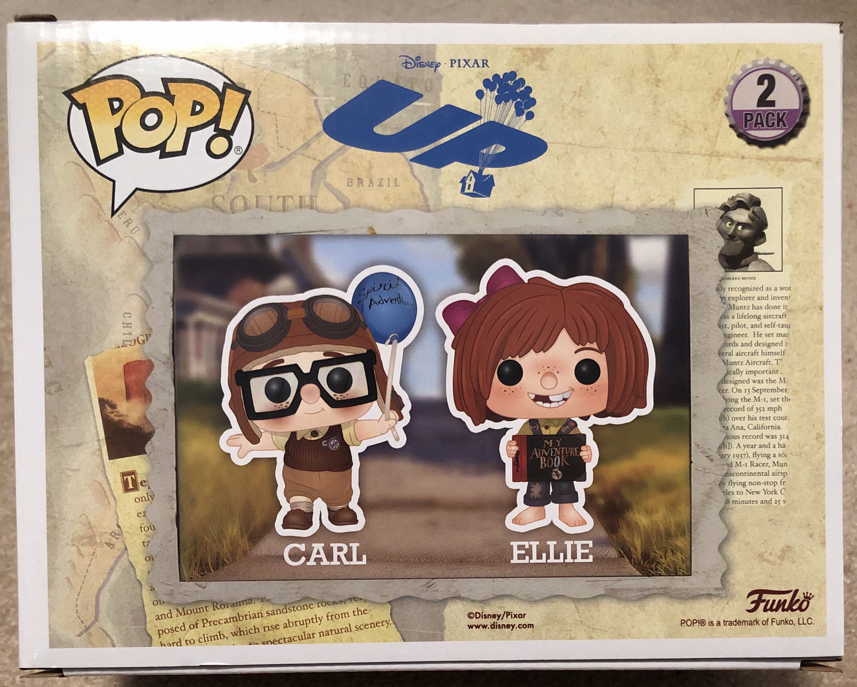 Up - Carl & Ellie Exclusive - Up vinyl figure collectible [Barcode 11857089] - Main Image 2