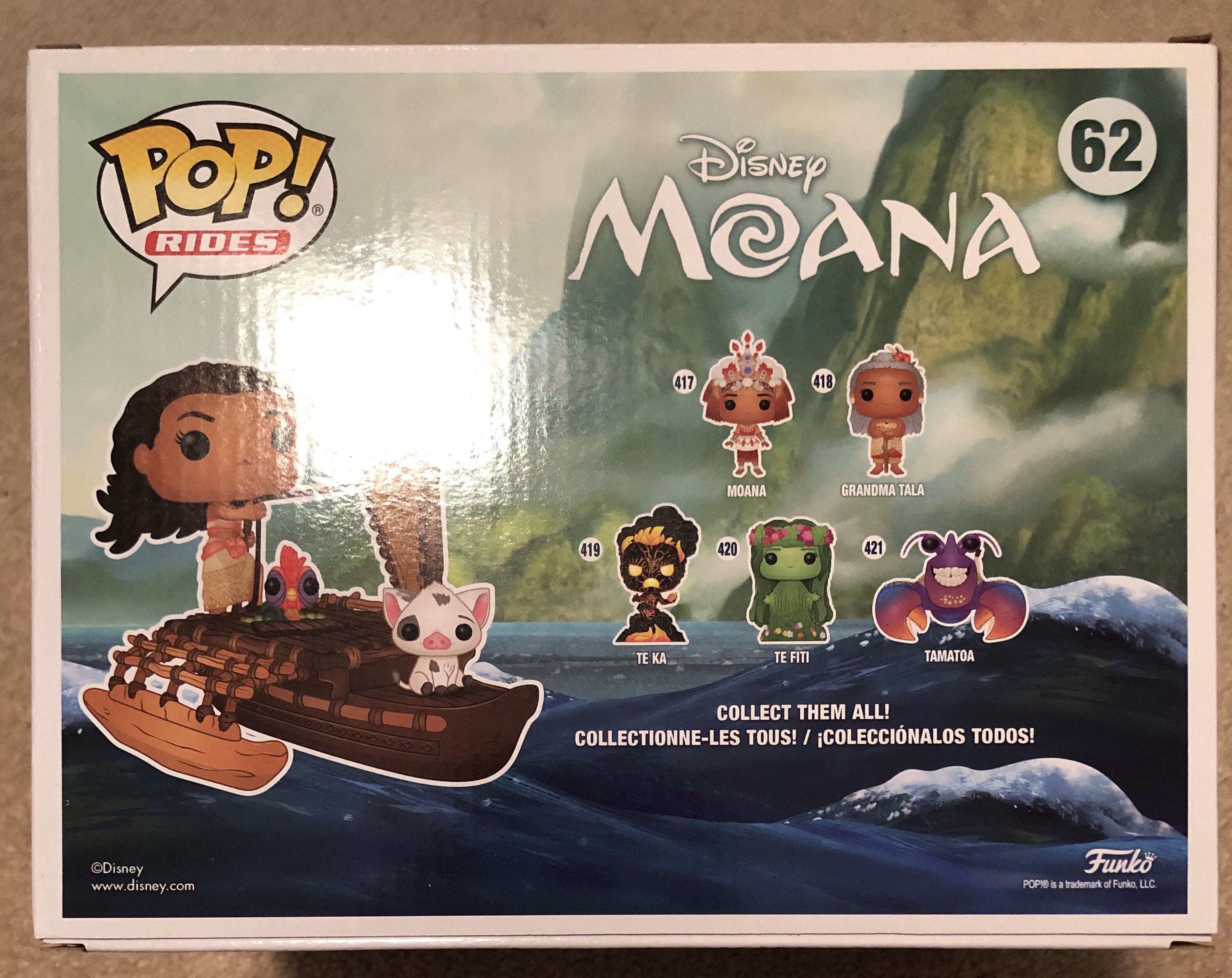 Moana & Pua on Boat - Moana vinyl figure collectible [Barcode 11857095] - Main Image 2
