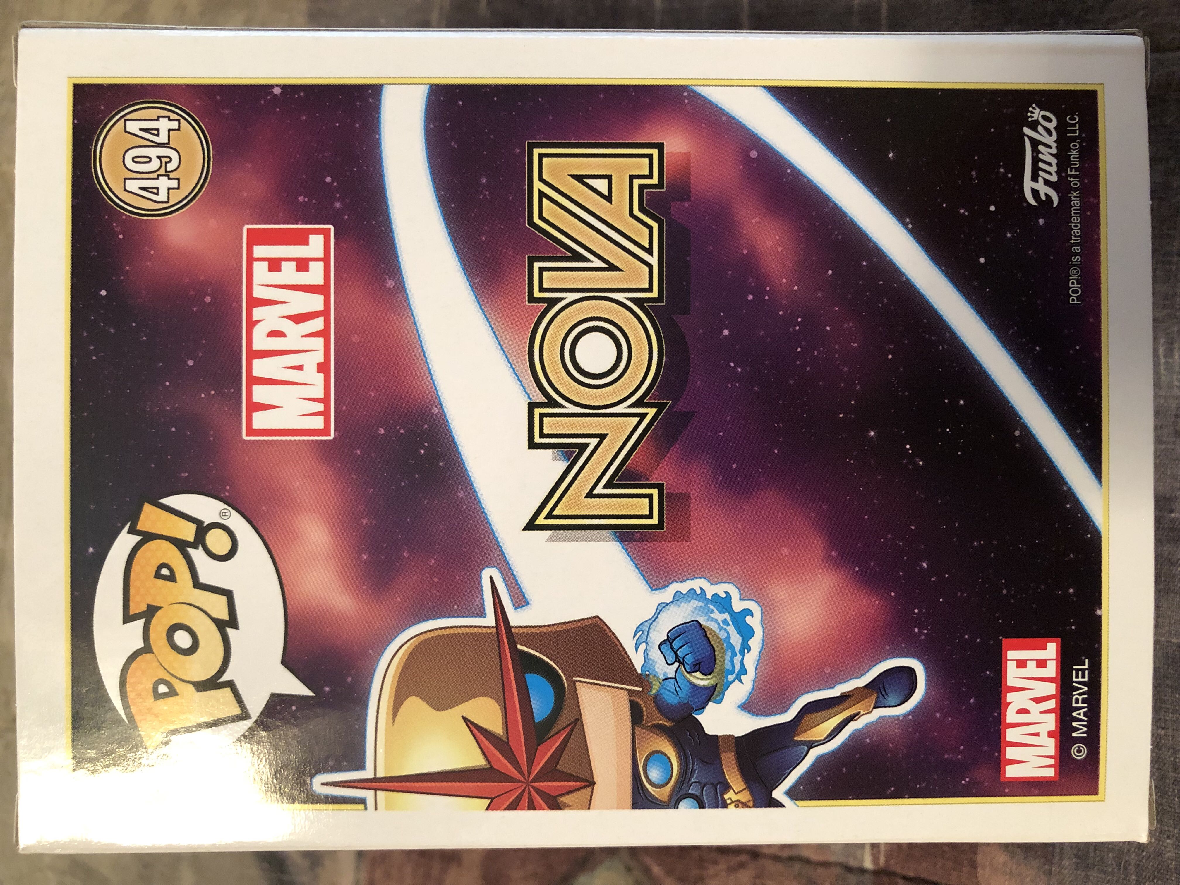 Nova (Marvel) (Short Shelf 1) - Marvel Universe vinyl figure collectible [Barcode 889698401715] - Main Image 2