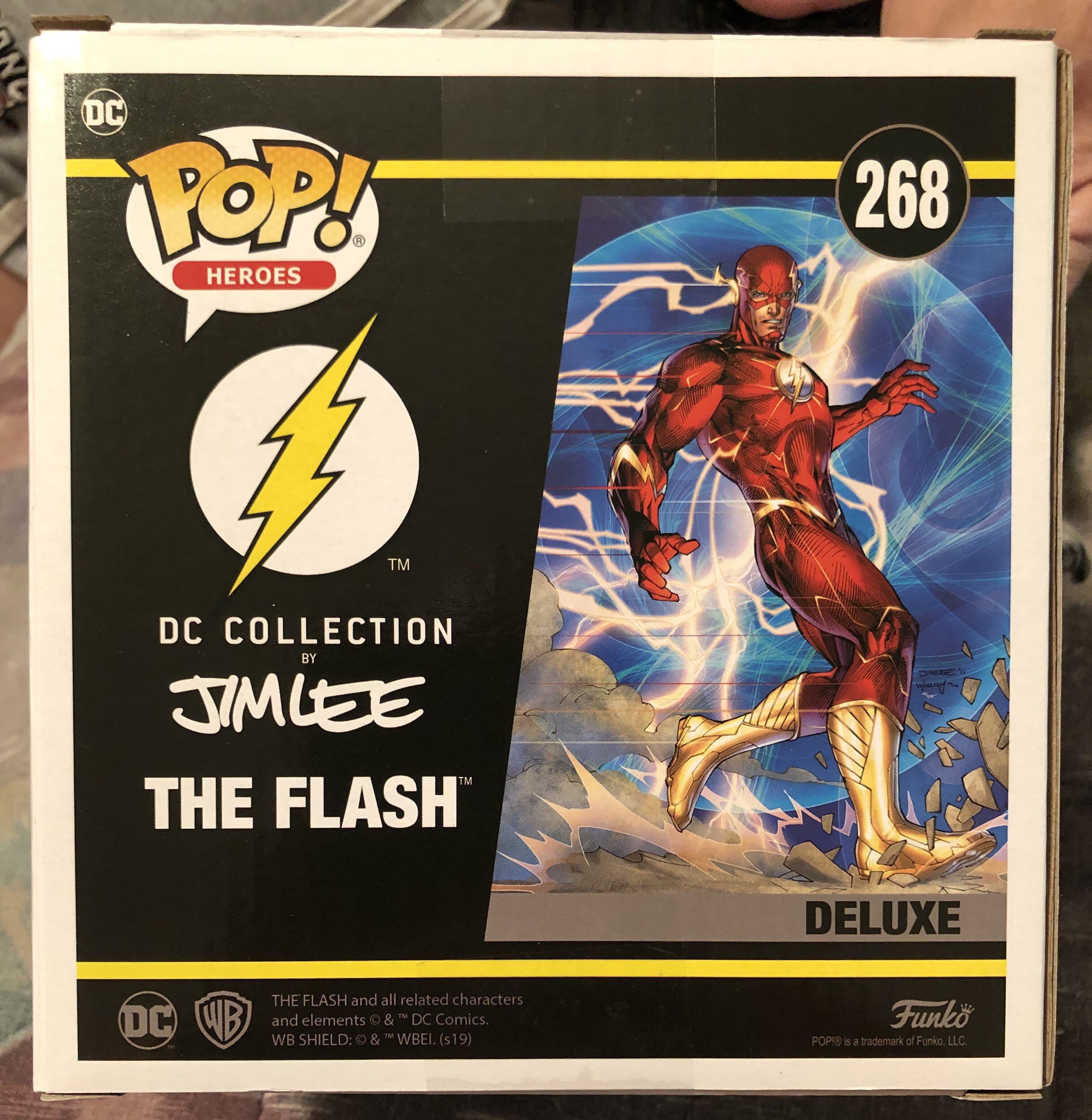 Flash, The (Jim Lee) B&W - The Flash vinyl figure collectible [Barcode 889698403023] - Main Image 2
