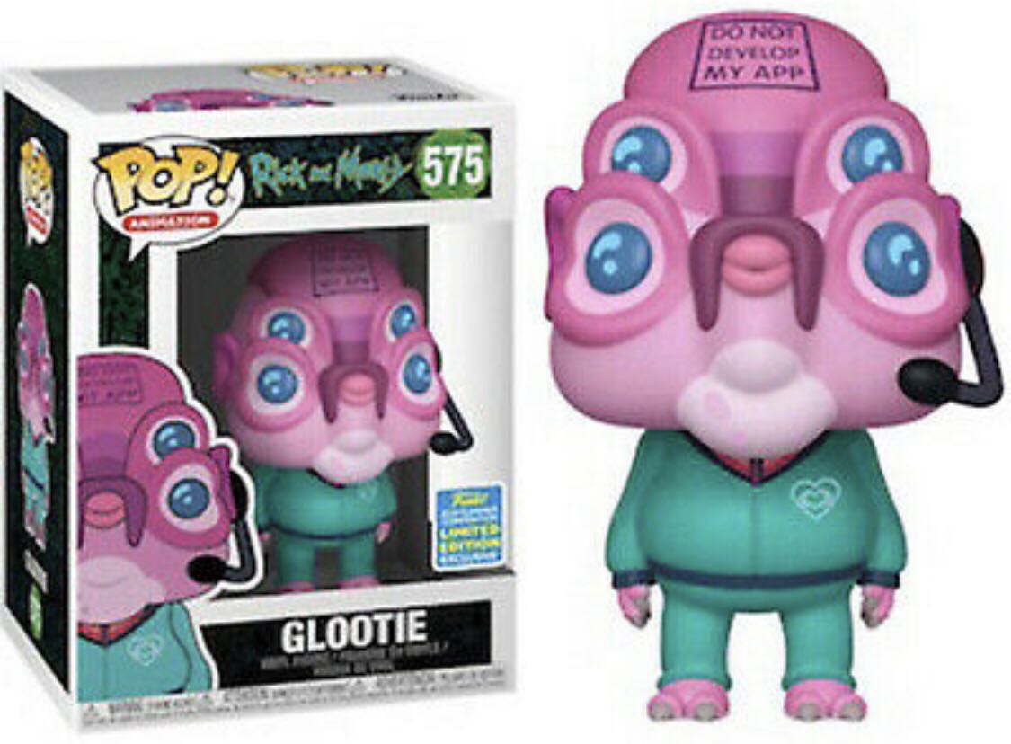 Glootie - Rick & Morty vinyl figure collectible [Barcode 889698403863] - Main Image 2
