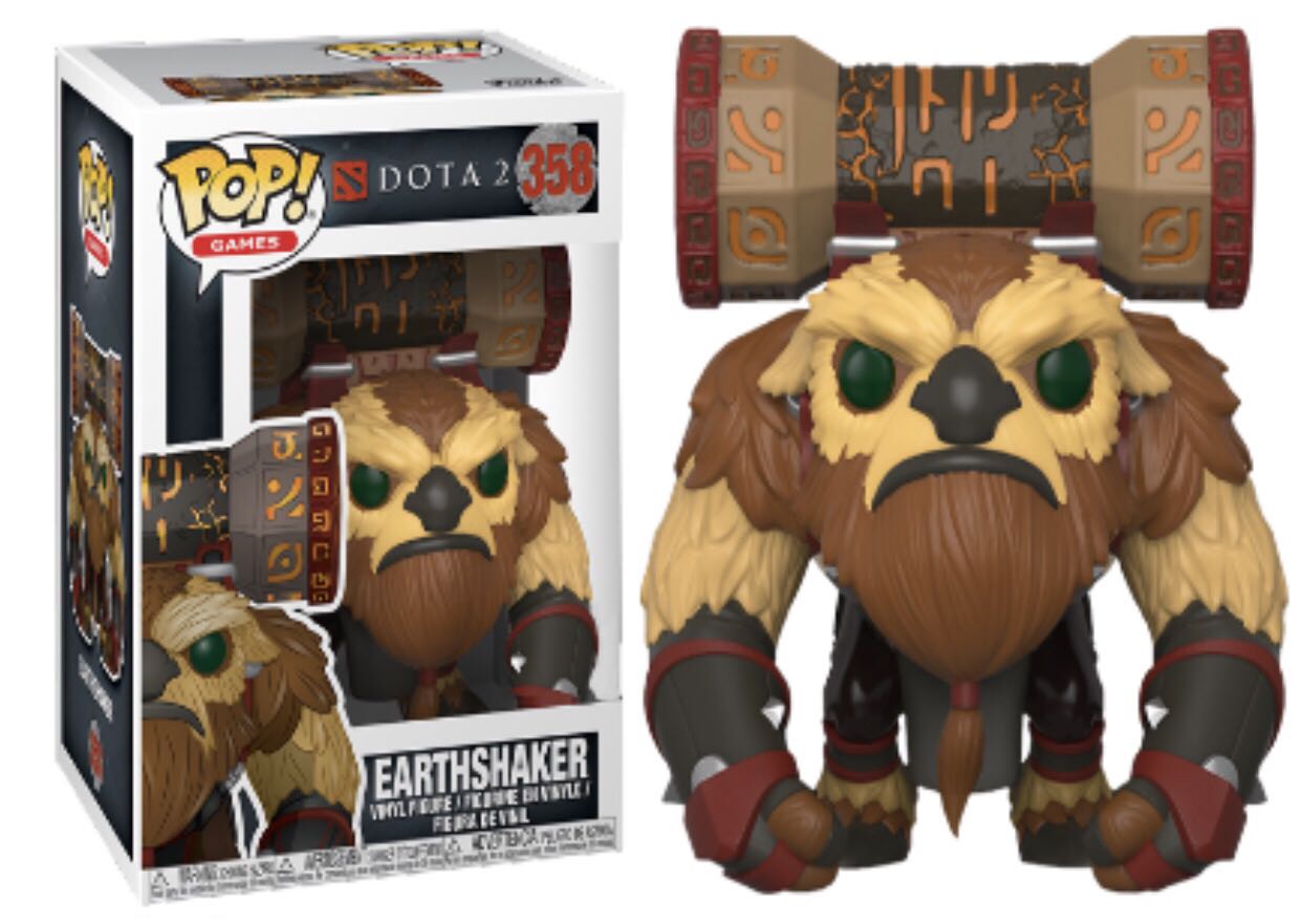 #358 Games: Dota 2: Earthshaker (Gamestop) - Dota 2 vinyl figure collectible [Barcode 889698306317] - Main Image 2