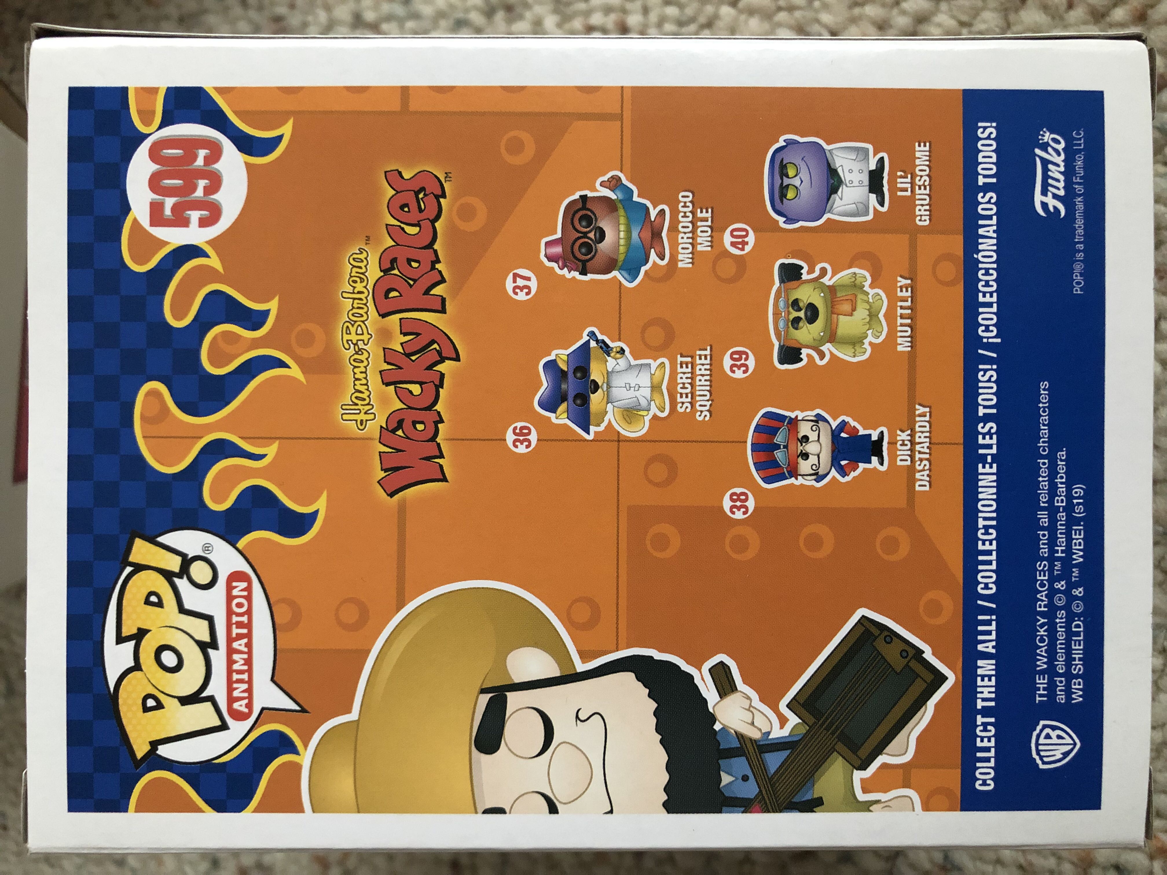 Lazy Luke - Hanna-Barbera vinyl figure collectible [Barcode 889698402293] - Main Image 2