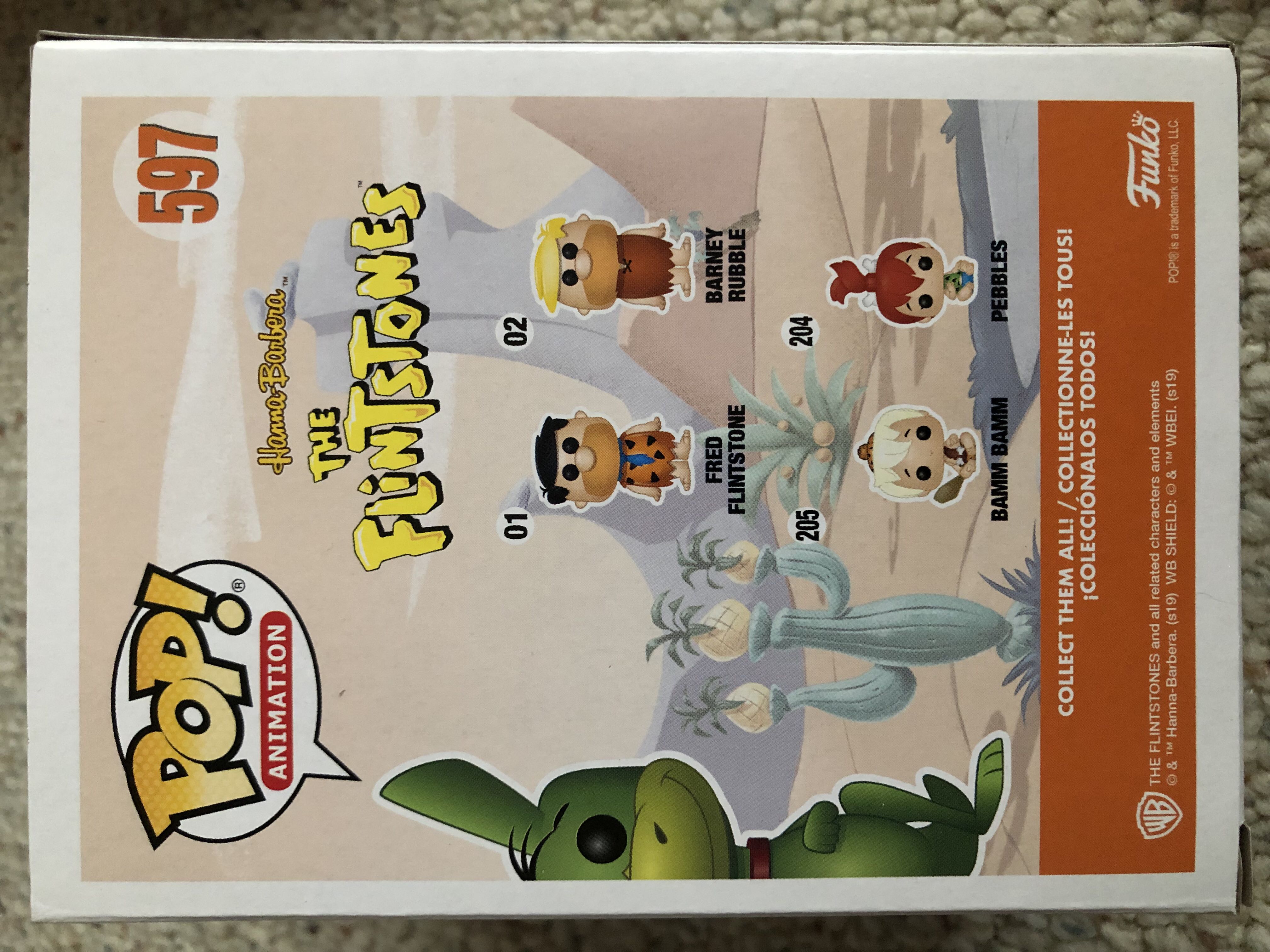 Hoppy the Hopparoo - Flintstones vinyl figure collectible [Barcode 889698402279] - Main Image 2