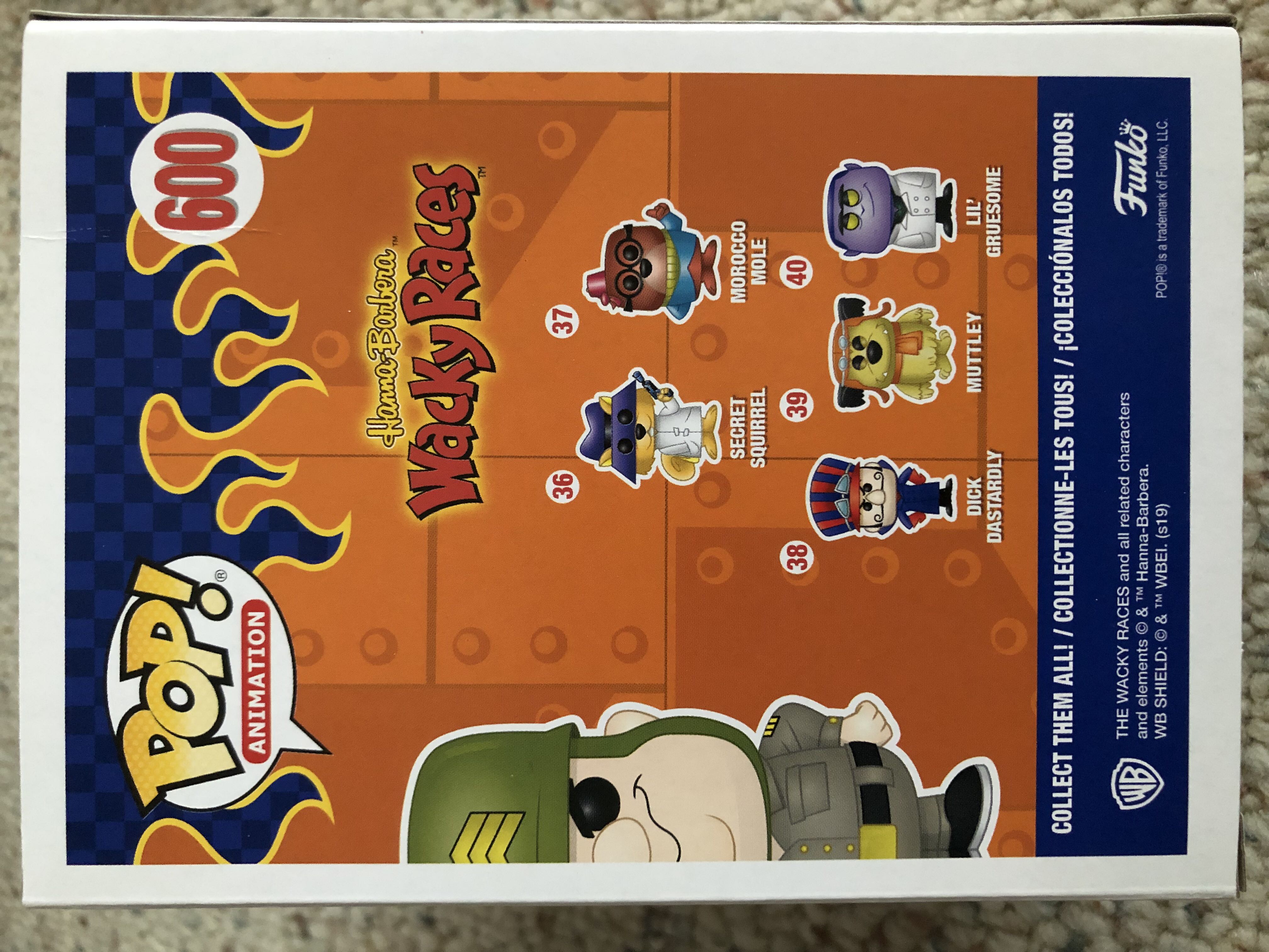 Sergeant Blast - Hanna-Barbera vinyl figure collectible [Barcode 889698402309] - Main Image 2