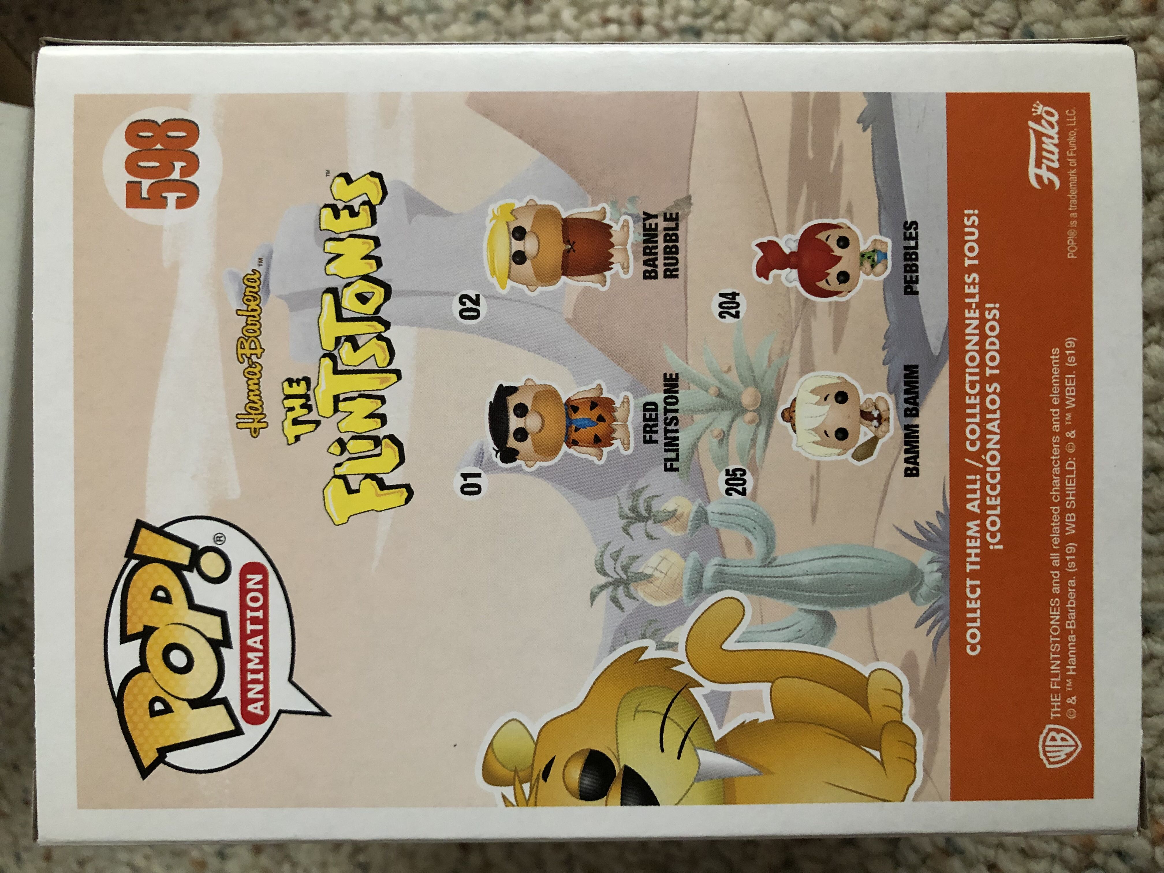 Baby Puss - Flintstones vinyl figure collectible [Barcode 889698402286] - Main Image 2