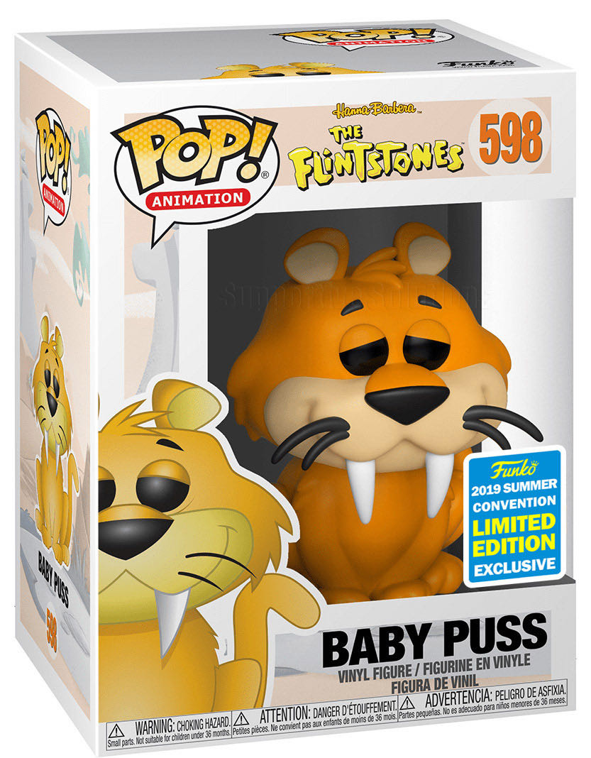Baby Puss - Flintstones vinyl figure collectible [Barcode 889698402286] - Main Image 3