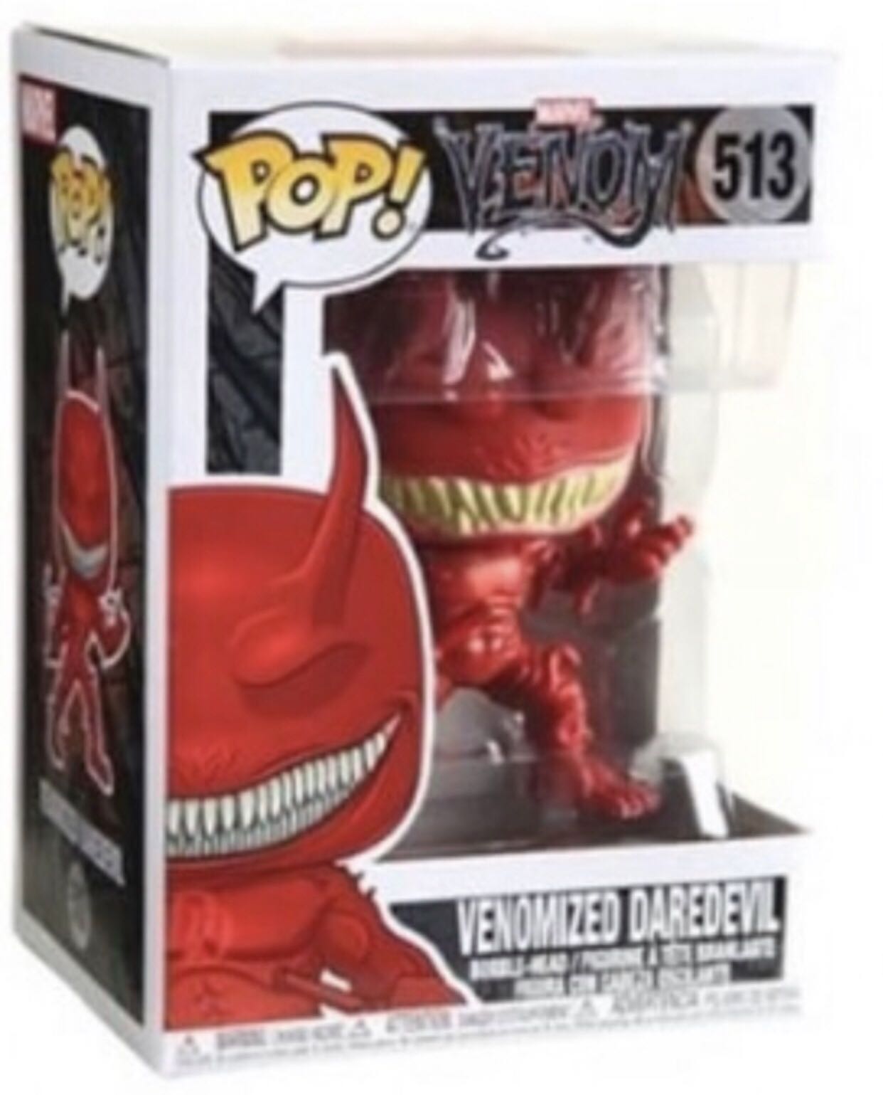 Venomized Daredevil - Venom vinyl figure collectible [Barcode 889698407069] - Main Image 3
