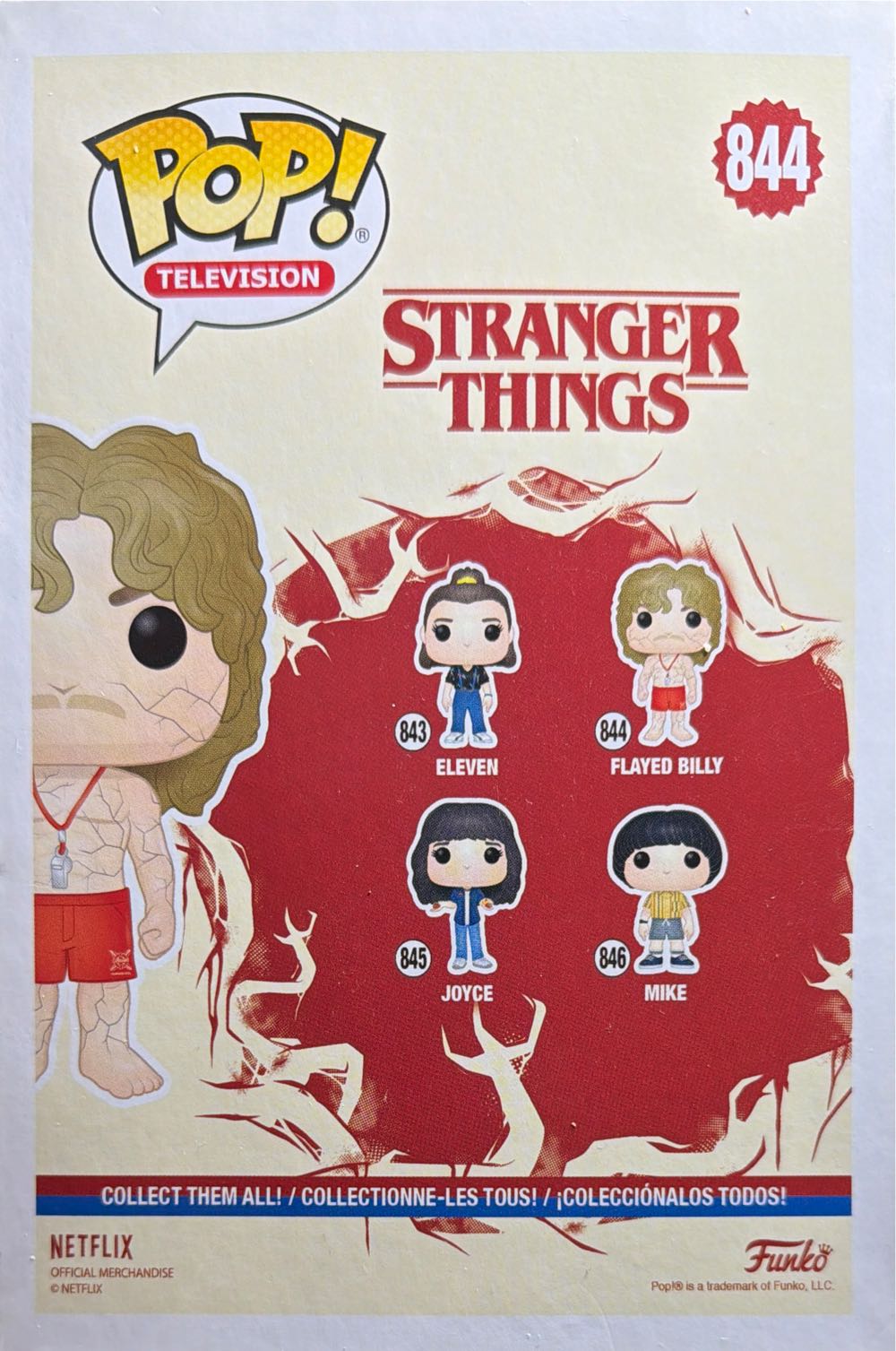 Flayed Billy - Stranger Things vinyl figure collectible [Barcode 889698409582] - Main Image 3