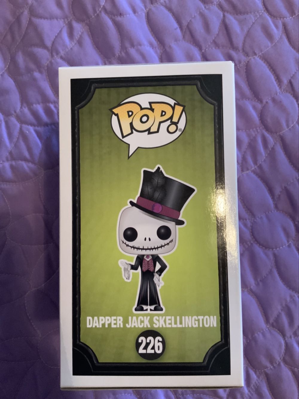 NBC Dapper Jack Skellington - The Nightmare Before Christmas vinyl figure collectible [Barcode 889698397810] - Main Image 4